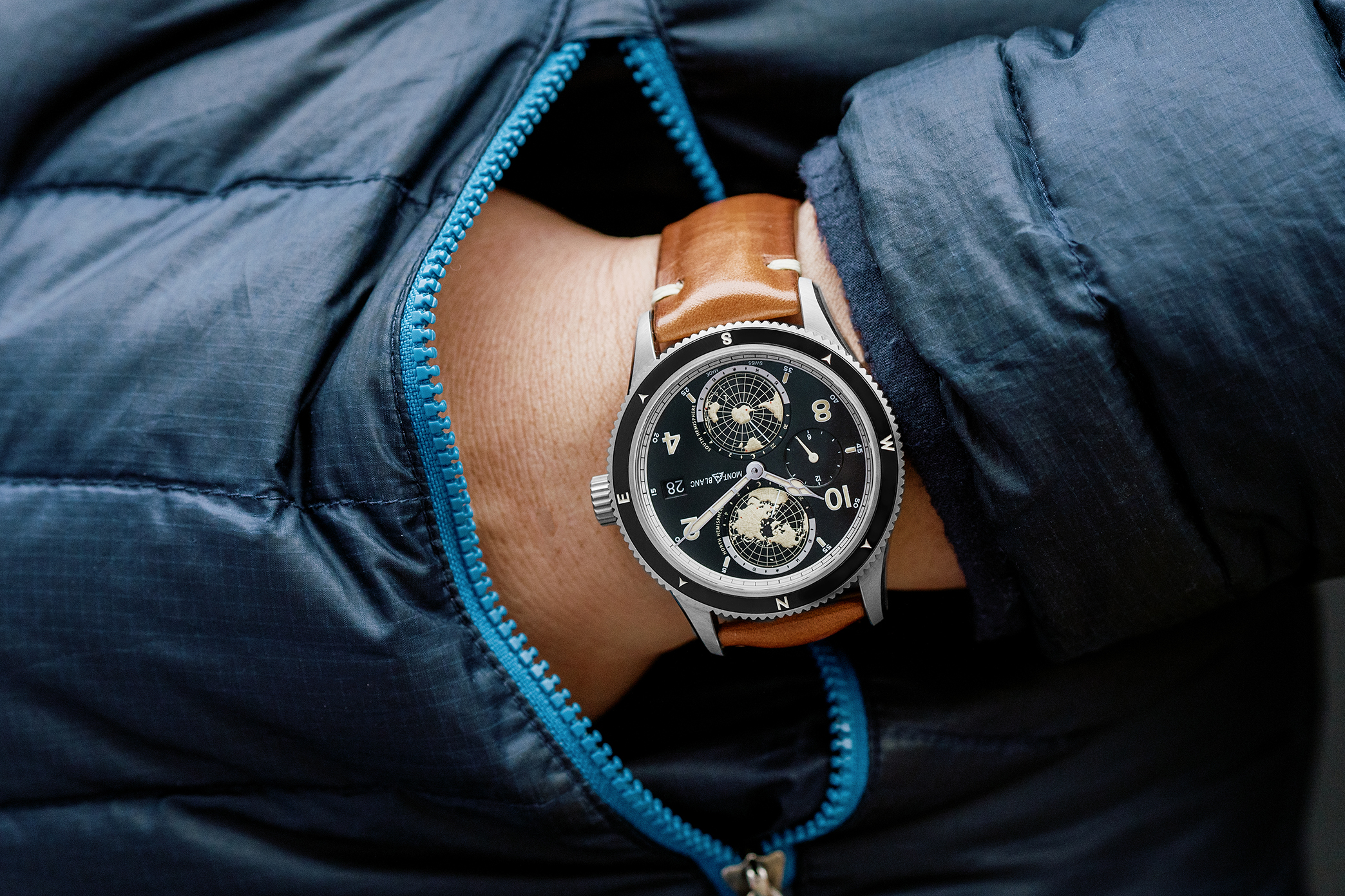 In The Shop: The Montblanc 1858 Geosphere – HODINKEE Shop