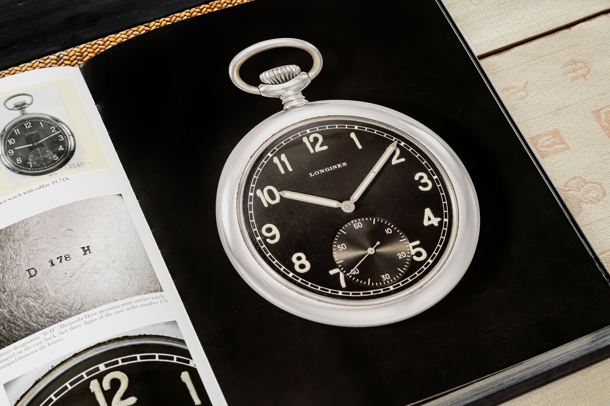 longines pocket watch identifier