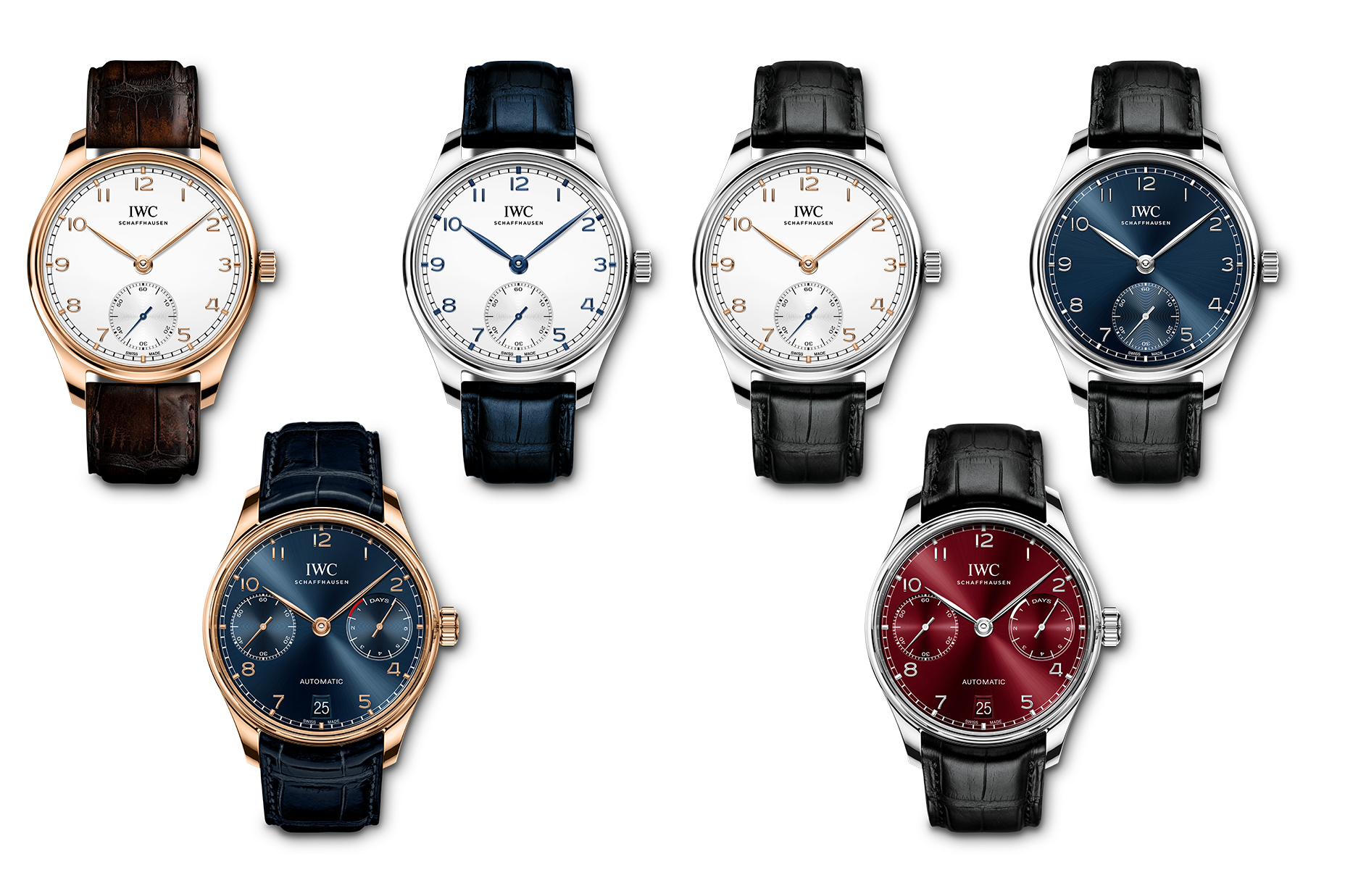 iwc portugieser burgundy