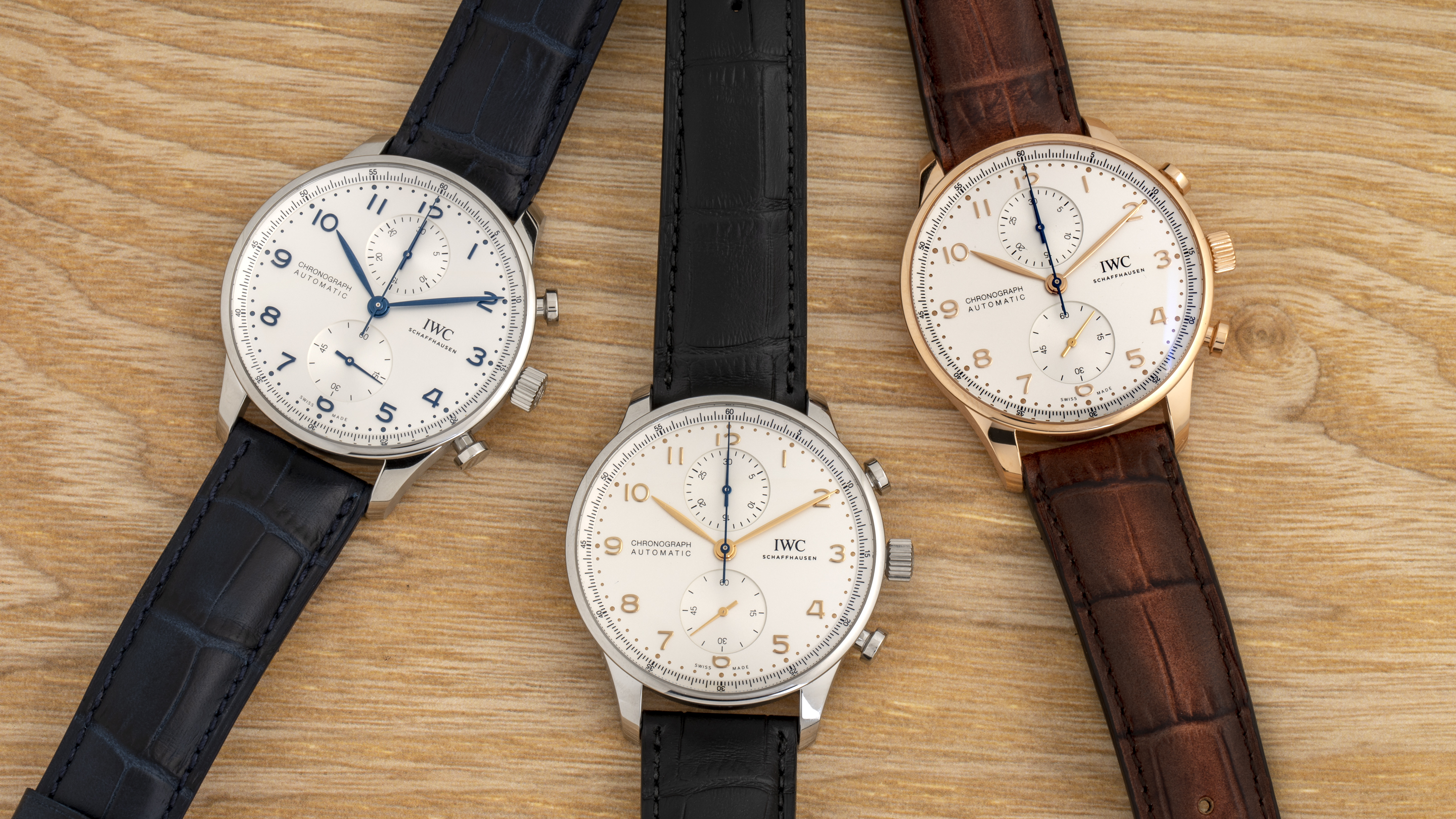 Hands On The IWC Portugieser Chronograph With In House Caliber