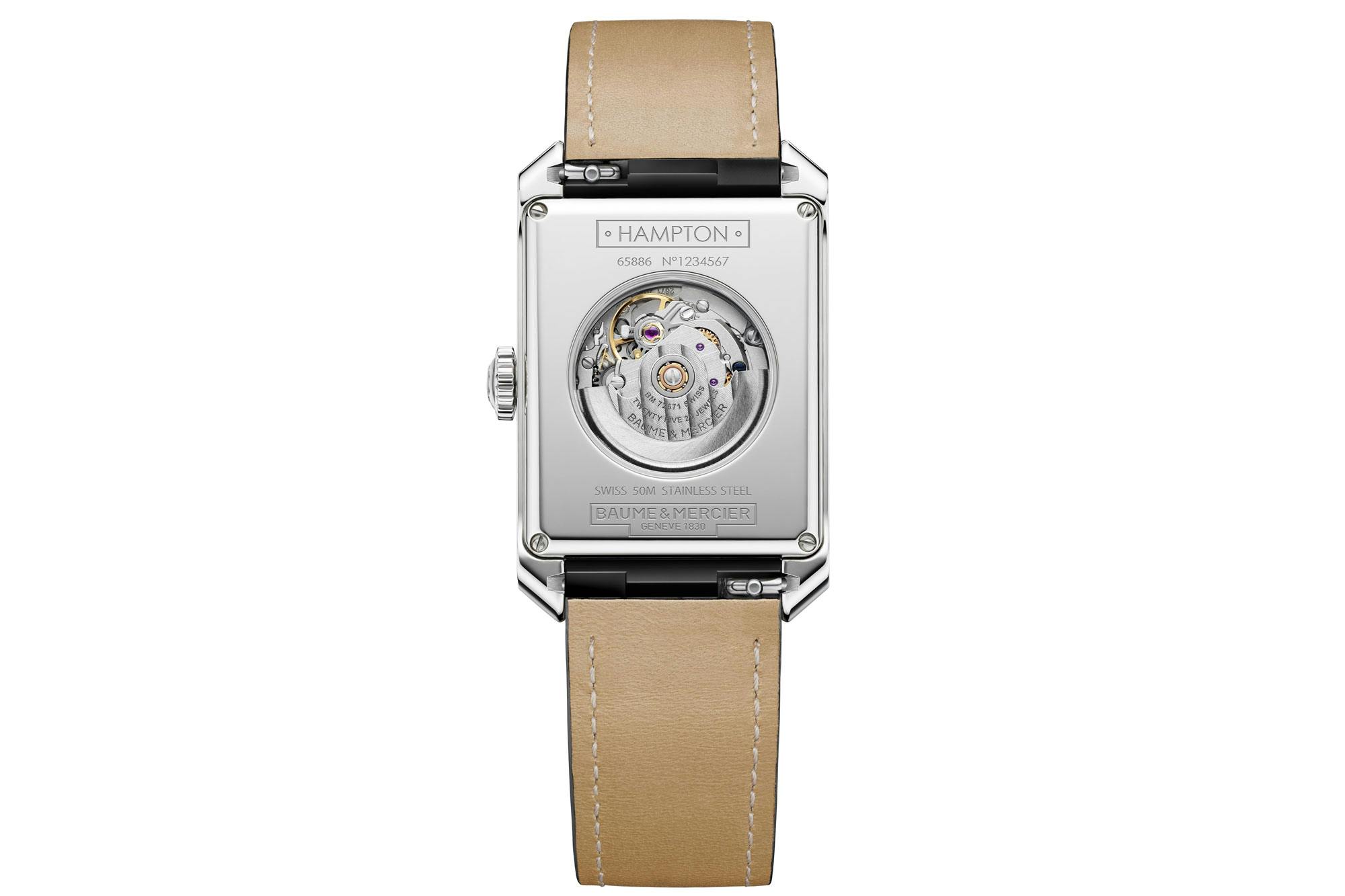 baume & mercier hampton automatic