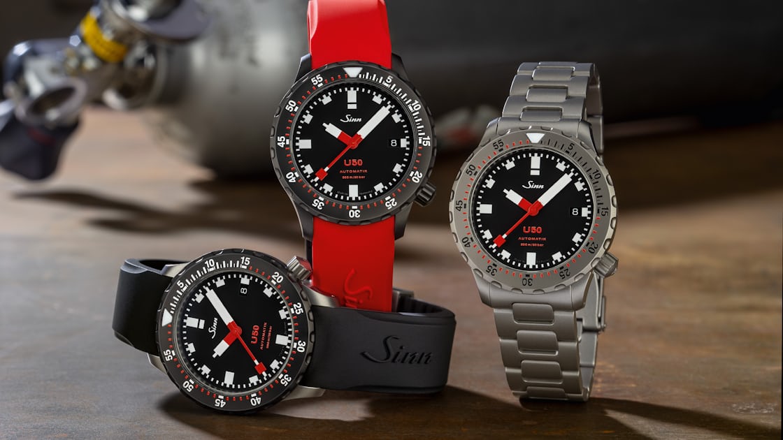 Introducing: The Sinn U50, U50 SDR, And U50 S Dive Watches - Hodinkee