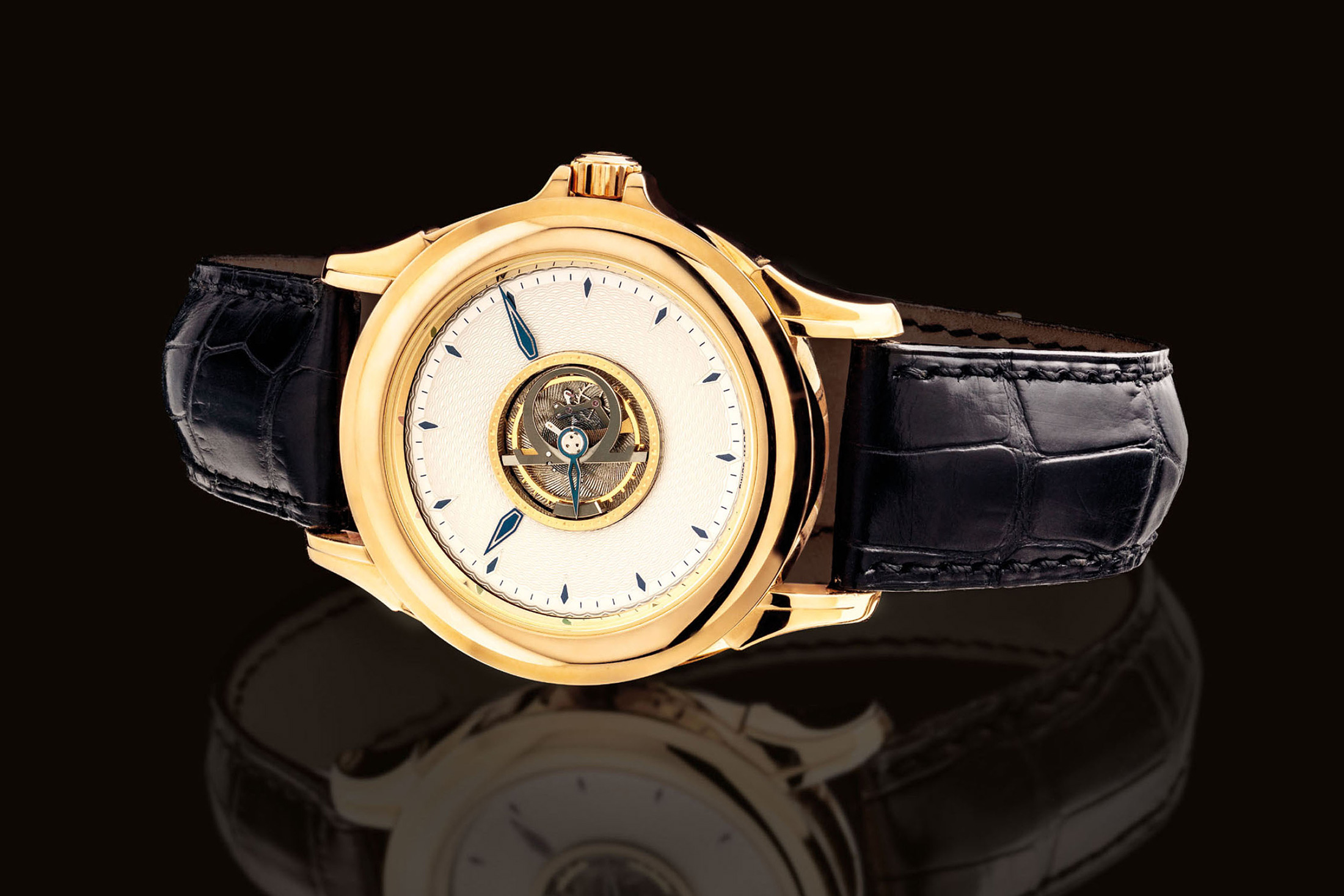 omega de ville central tourbillon price