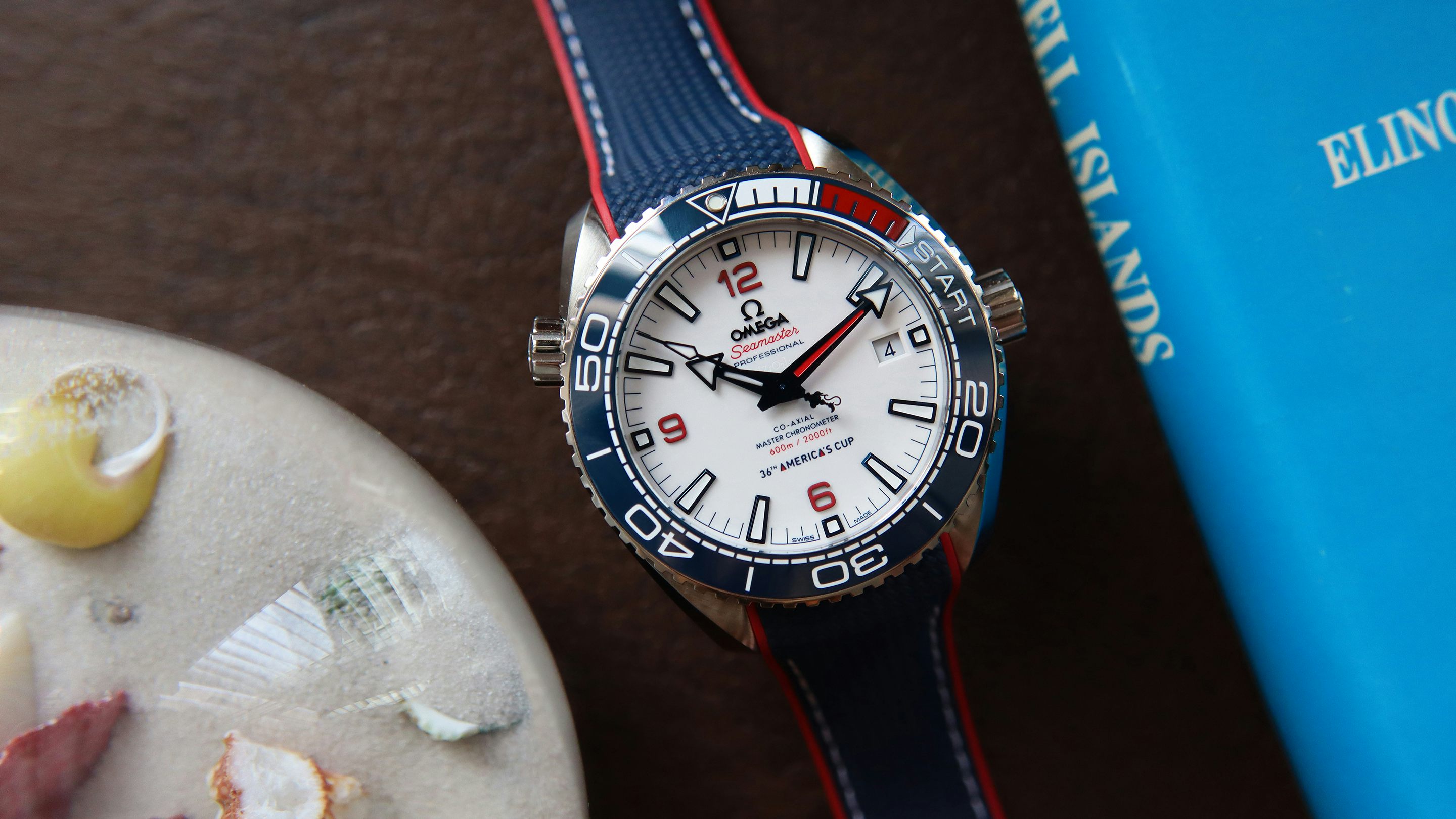 Omega Unveils Seamaster Chronograph for America's Cup 2021
