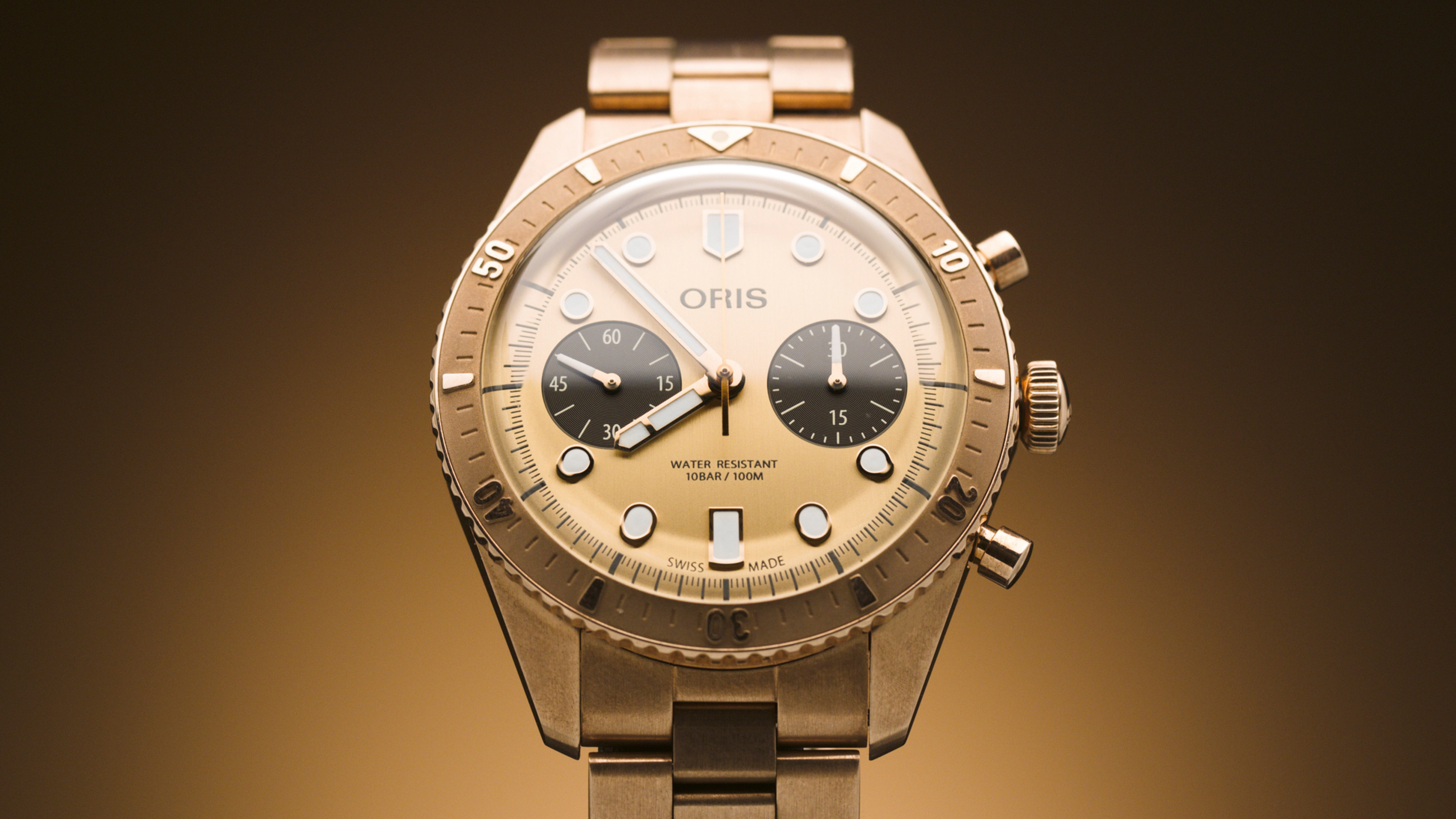 Oris sale gold watch