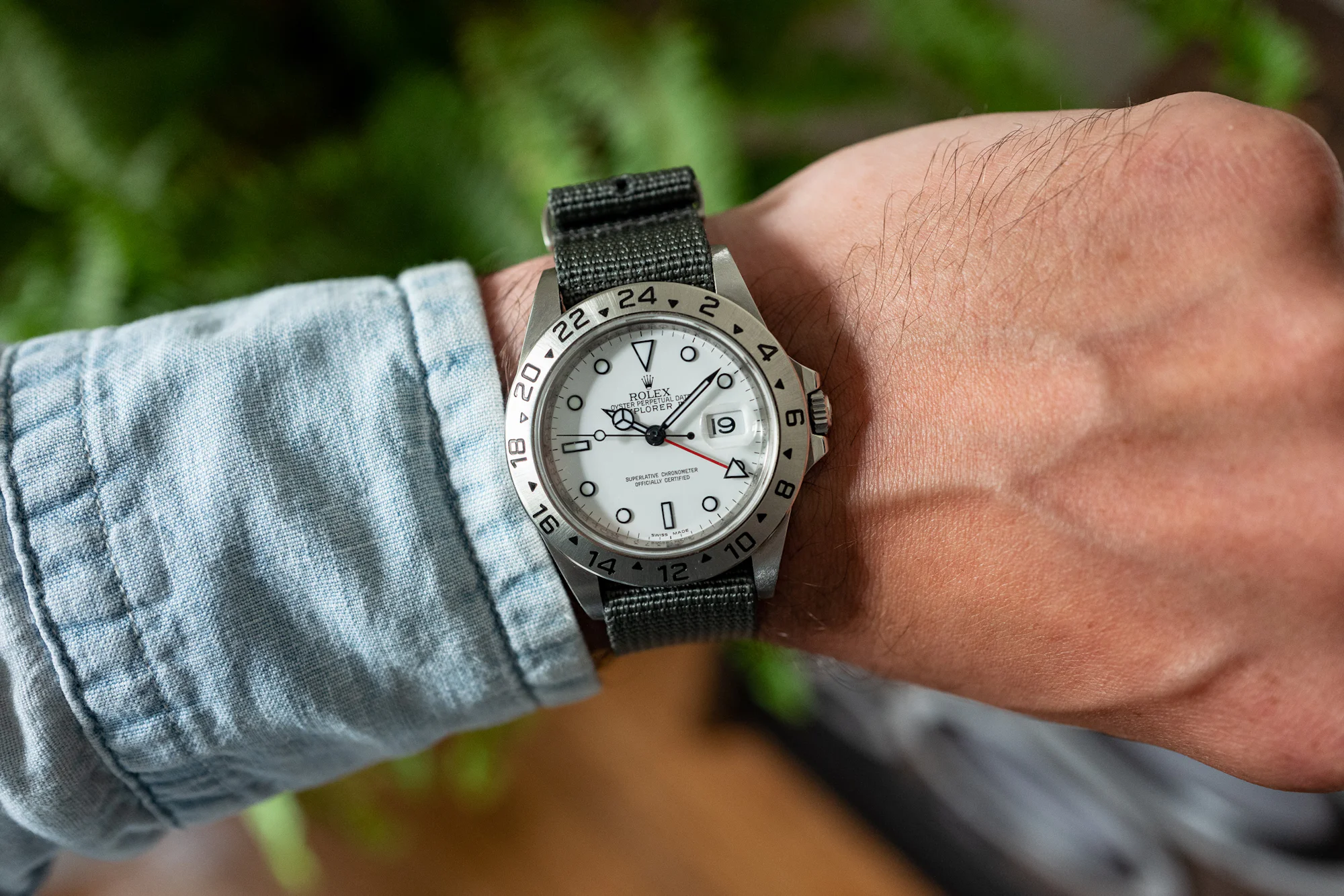 rolex 16570 polar