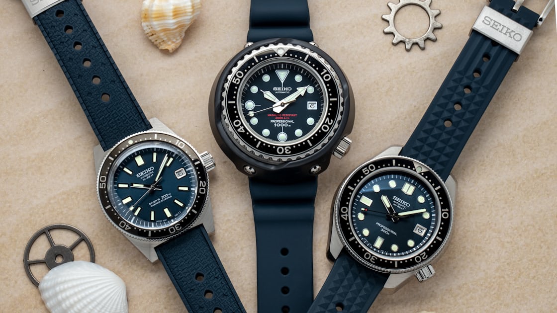 Hands-On: Three Seiko 55th Anniversary Dive Watches - Hodinkee