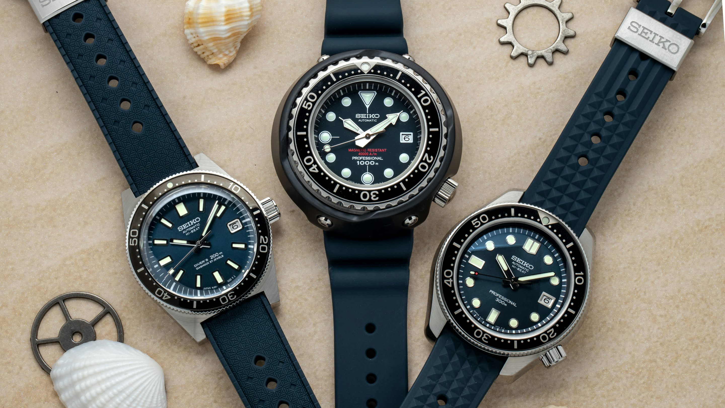 Hands-On: Three Seiko 55th Anniversary Dive Watches - Hodinkee