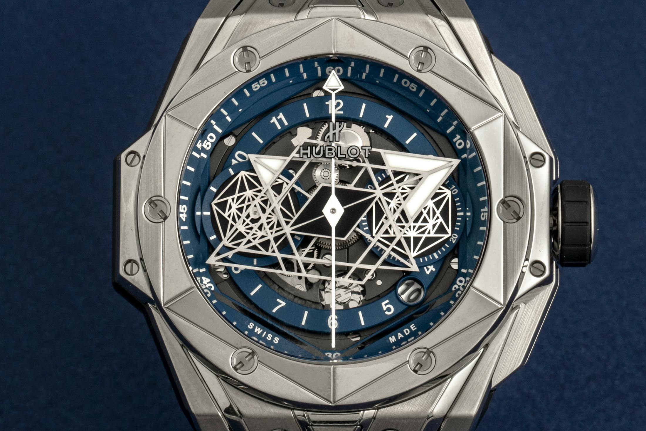 hublot bigbang sang bleu