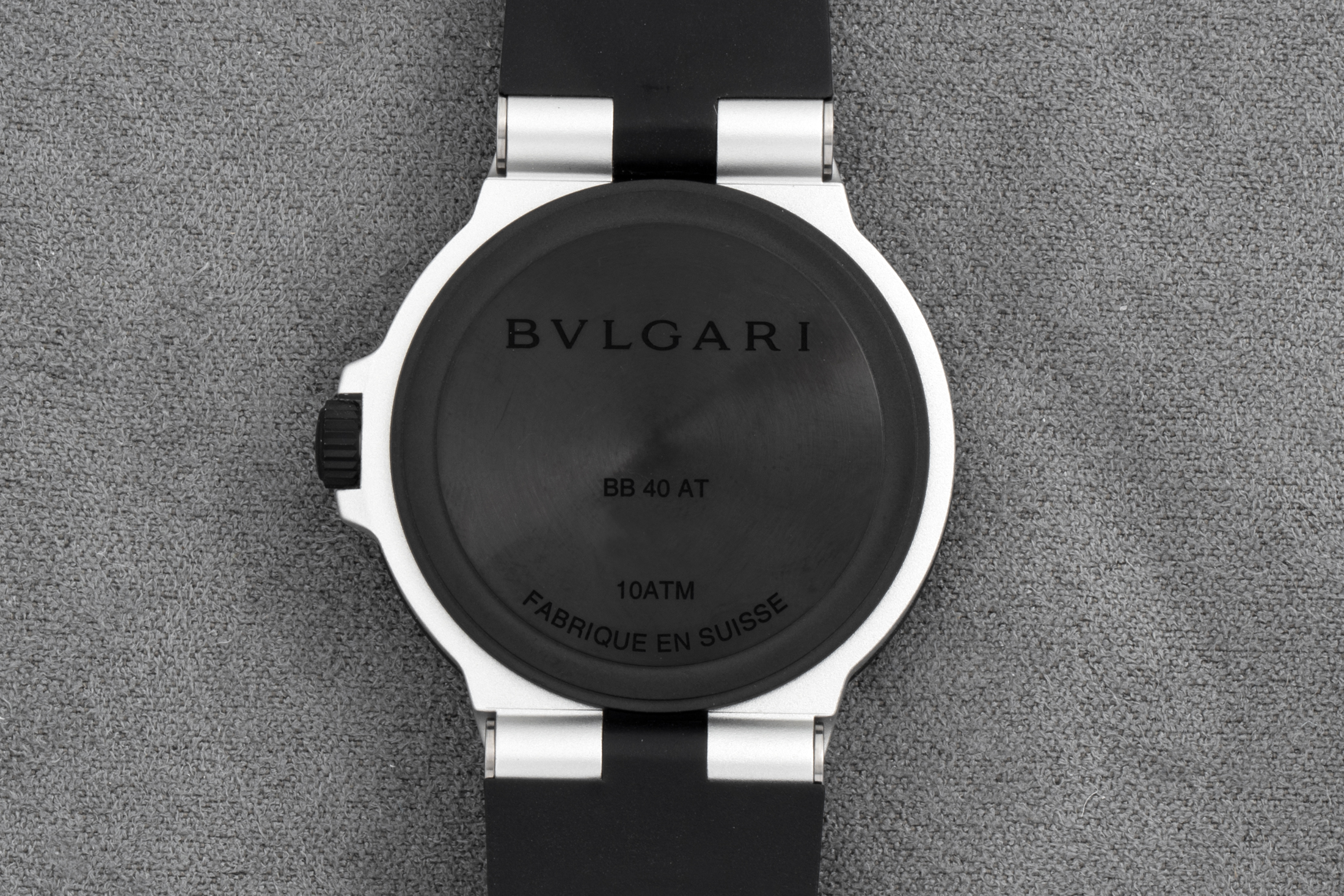 bvlgari aluminum watch