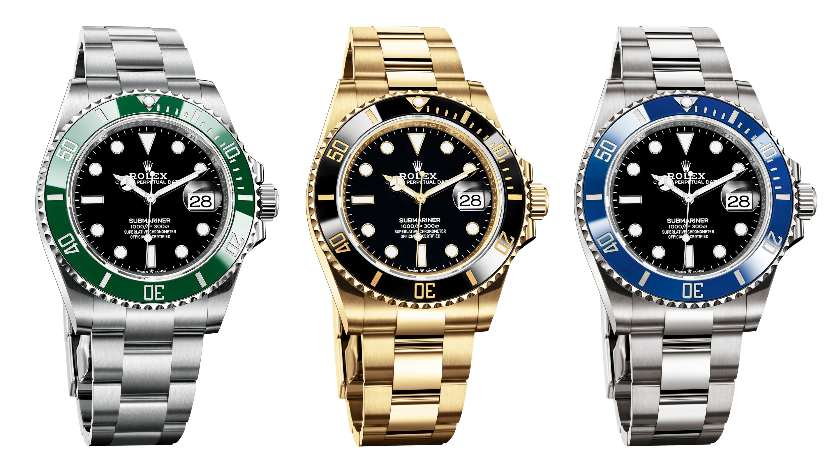 Introducing: The Rolex Submariner Date In 41mm (All Seven Variations) -