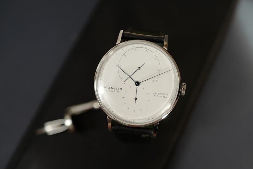 Introducing The Nomos Lambda Models In Steel Live Pics Pricing Hodinkee