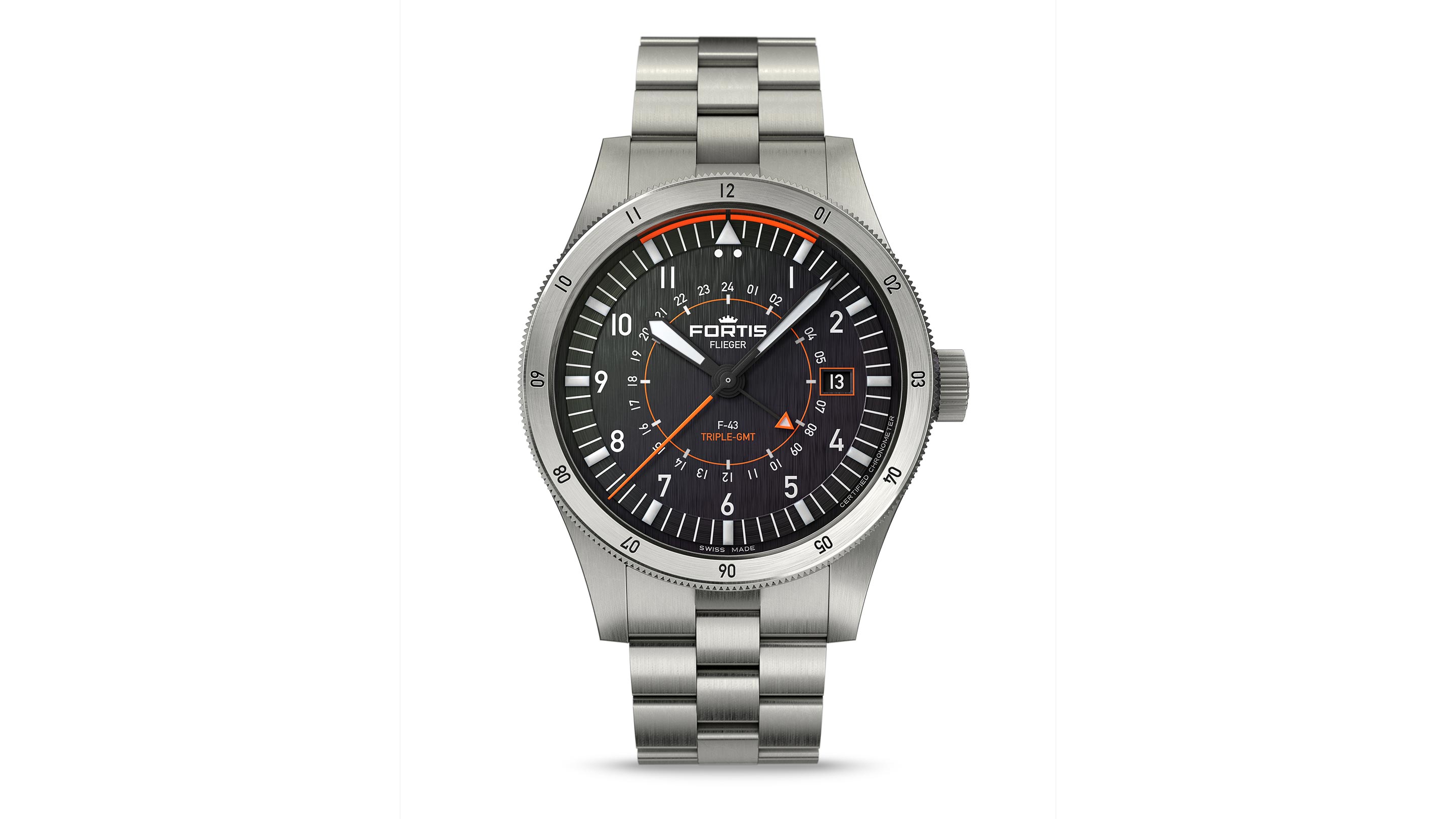 Introducing The Fortis Flieger F 43 Triple GMT Hodinkee