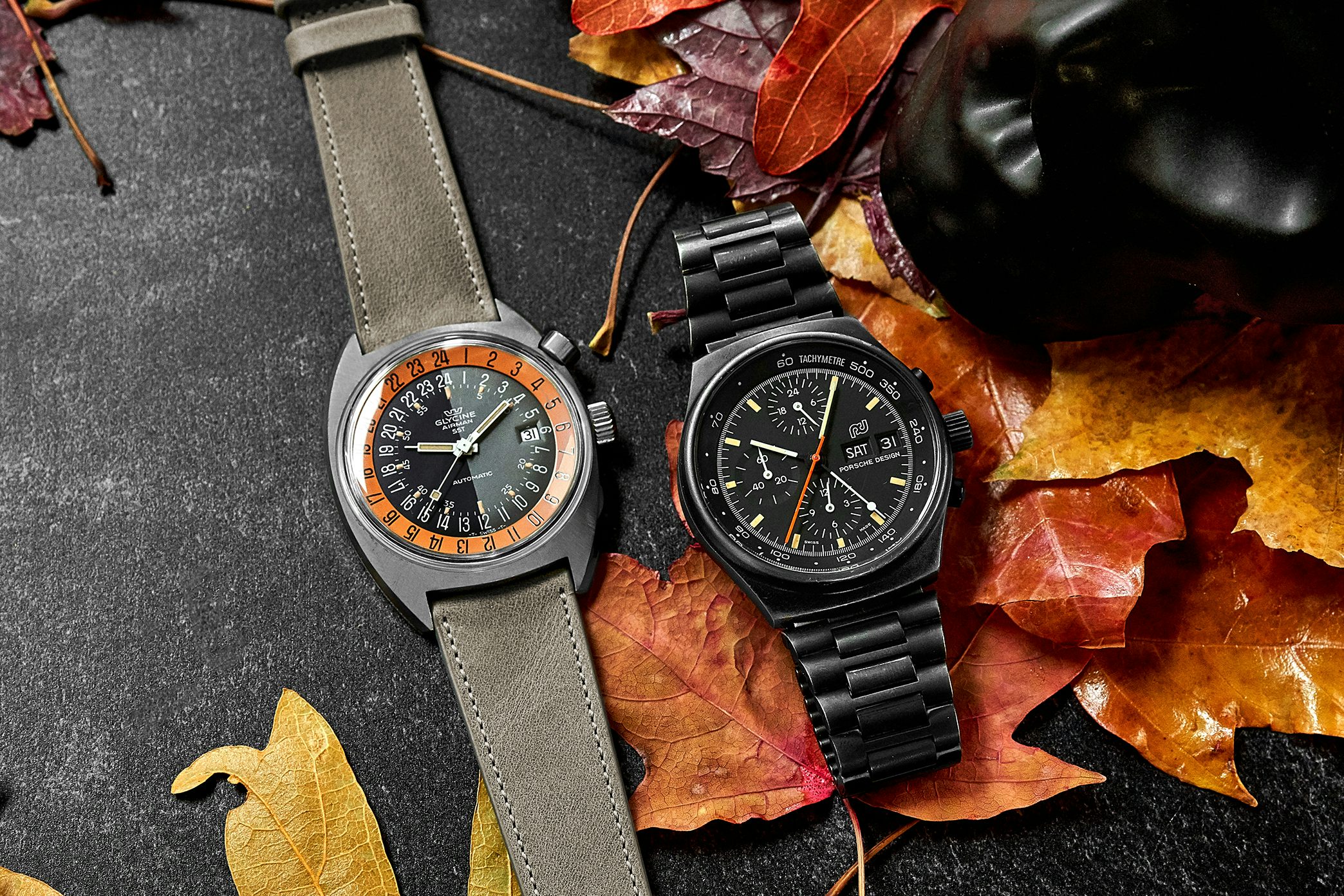 Vintage Watches: A 1970s Porsche Design By Orfina, A 1972 Rolex GMT-Master,  And A 1978 Tudor Submariner - Hodinkee