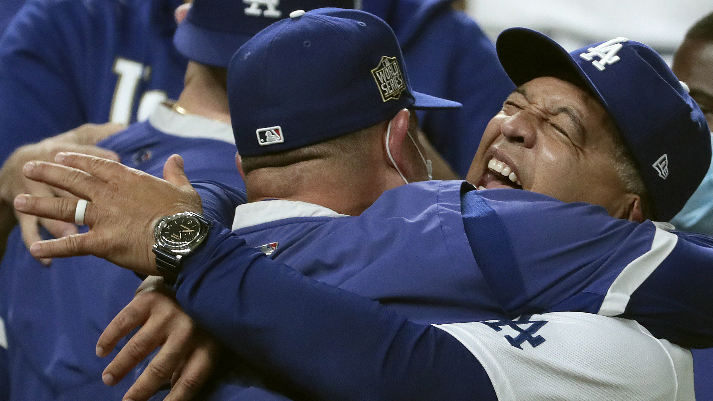 Watch Spotting Manager Dave Roberts Wearing A Panerai Luminor Marina As The Los Angeles Dodgers Win The 2020 World Series