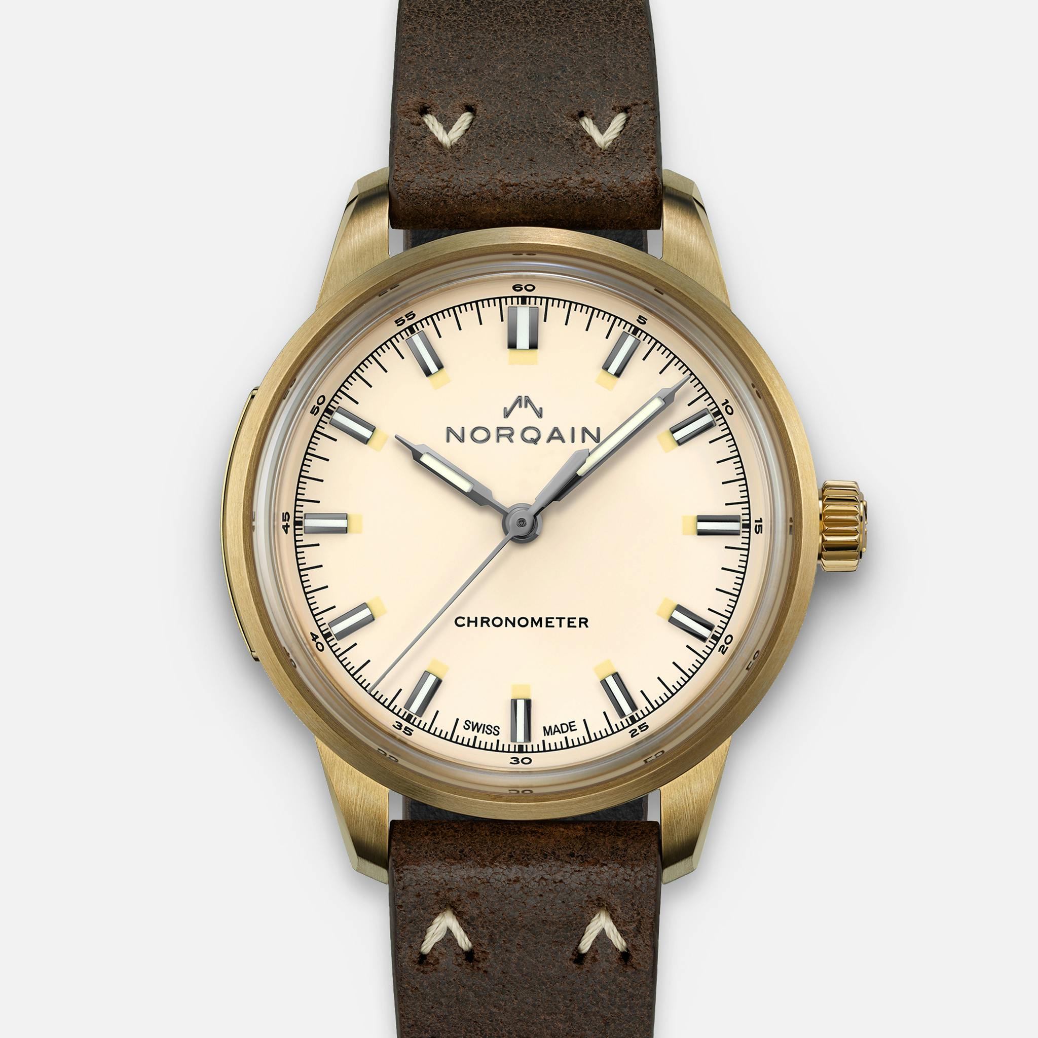 In The Shop: The NORQAIN Freedom 60 39mm Bronze And Stainless