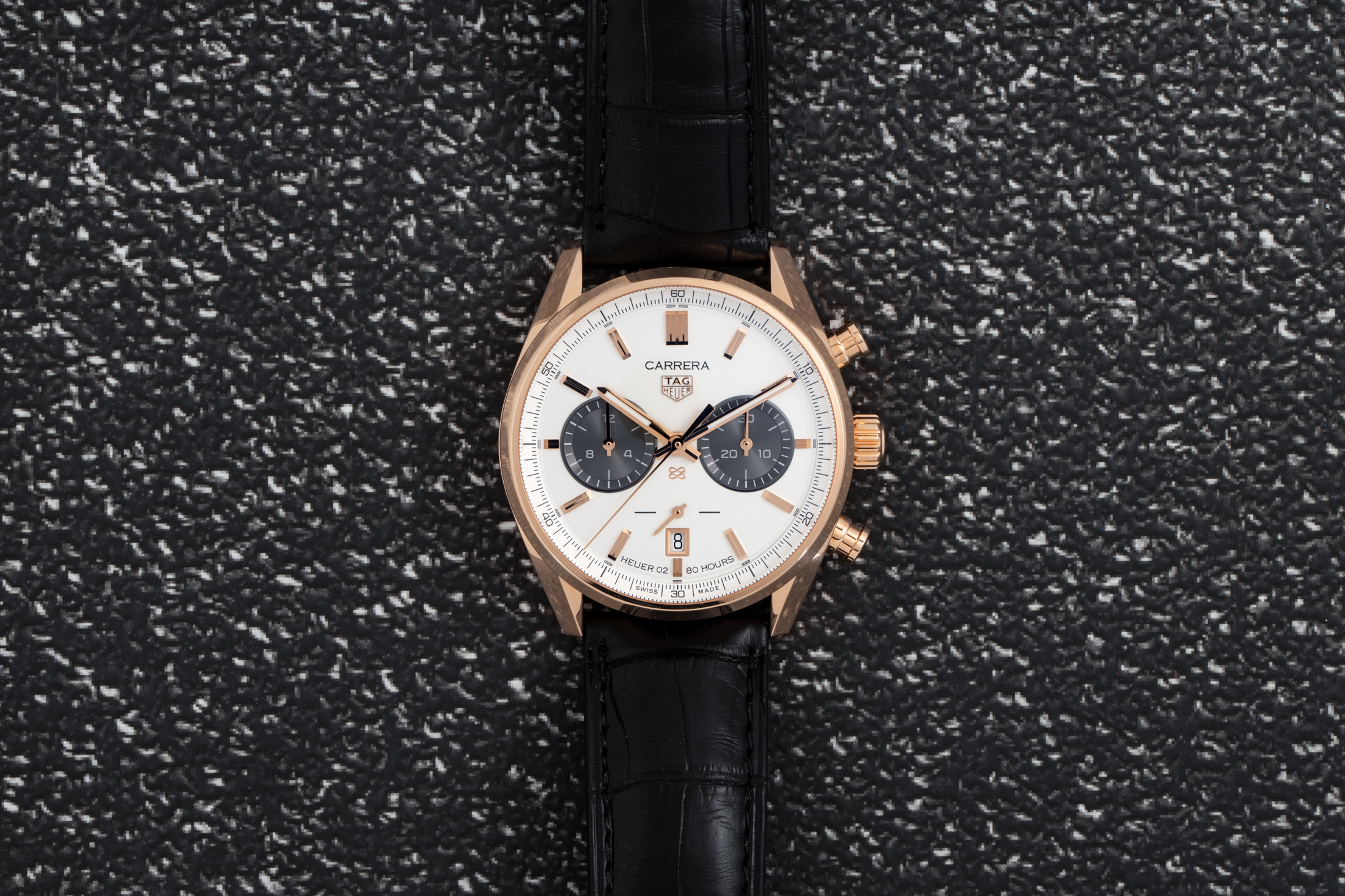 Introducing: The TAG Heuer Carrera Chronograph Jack Heuer Birthday Gold ...