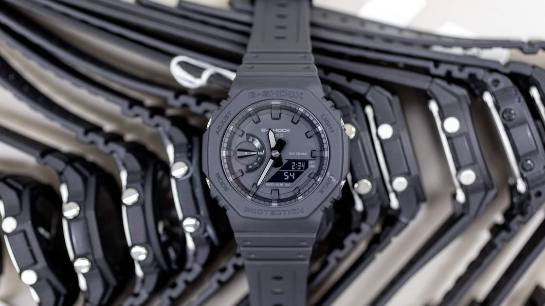  Casio Unisex's Quartz Watch GA-2100-1A1ER : Clothing