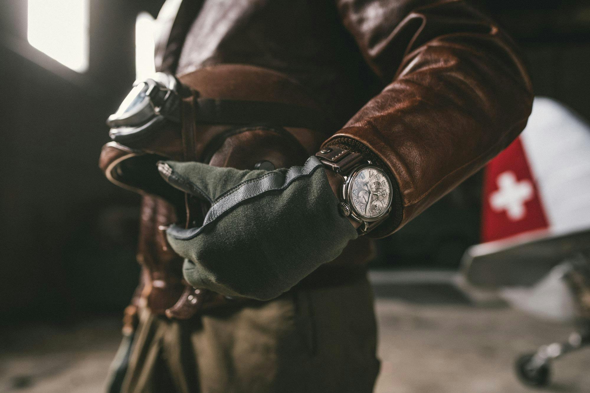 zenith pilot type 20 silver