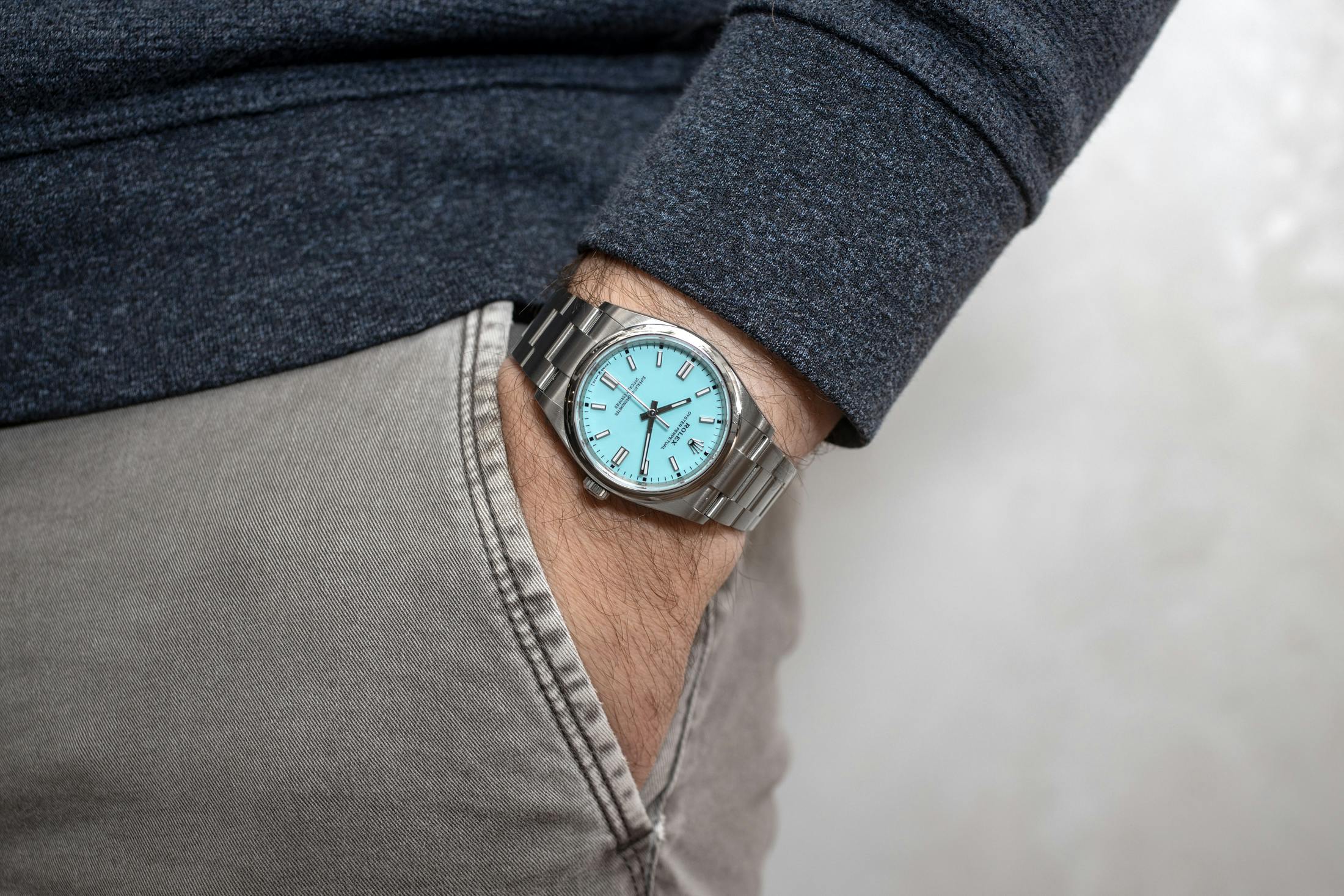 rolex sizes on wrist