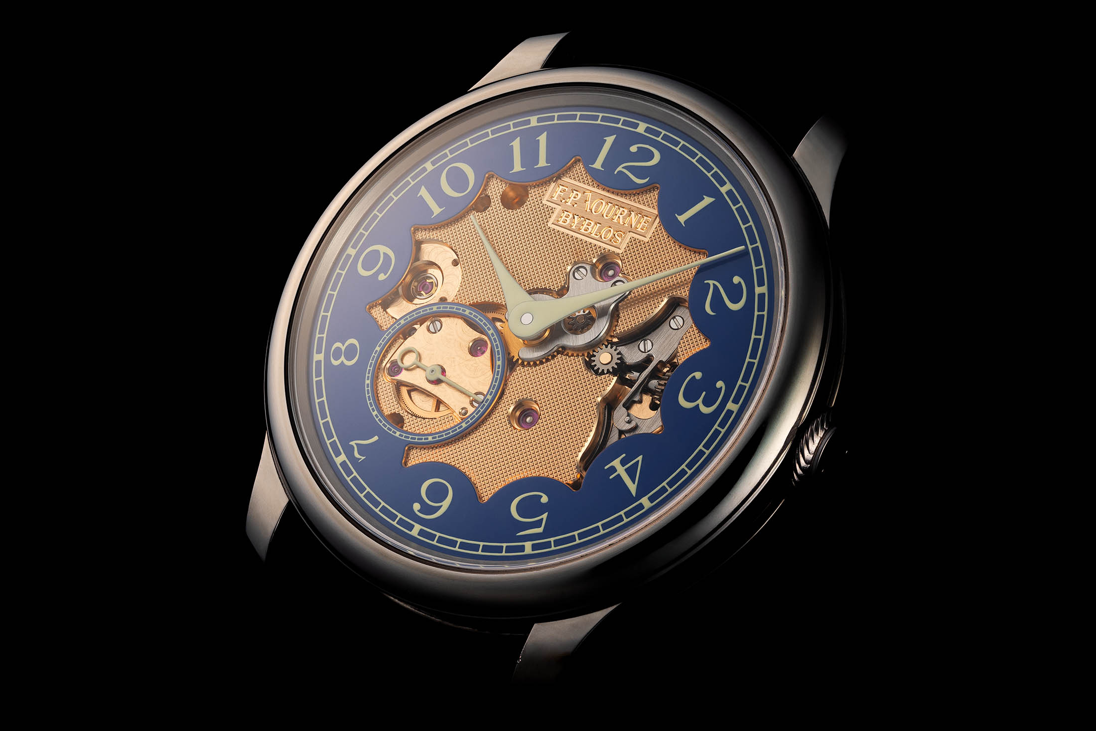 Chronometre Bleu Byblos