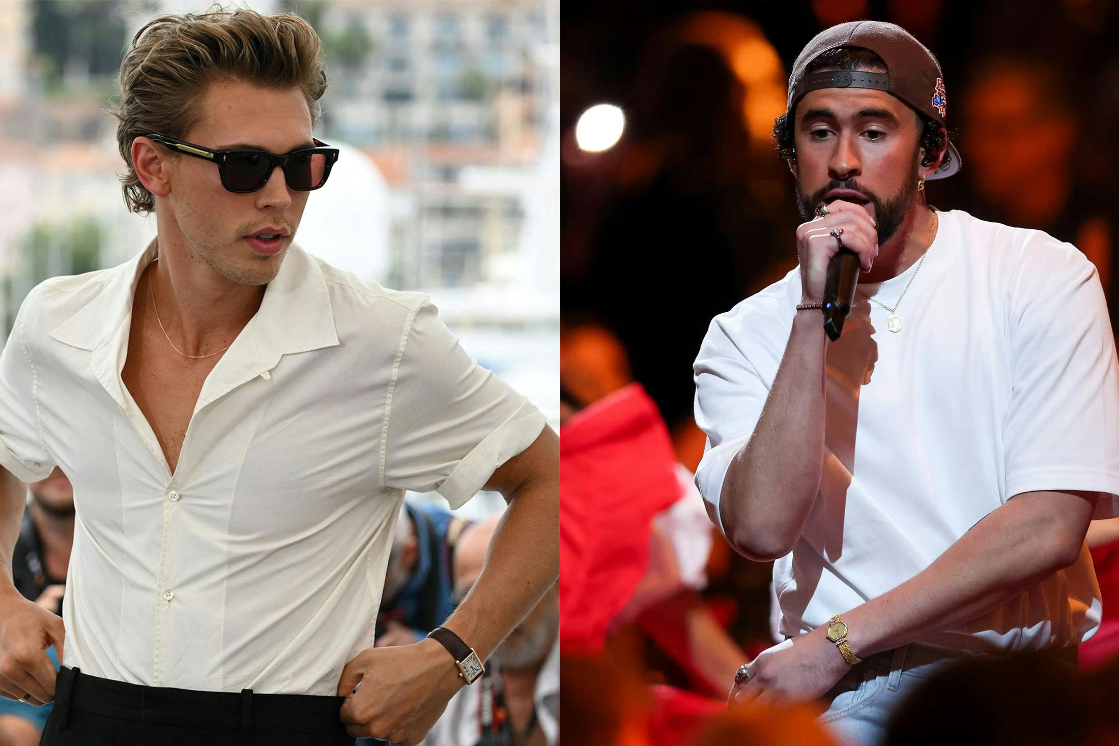 Austin Butler and Bad Bunny