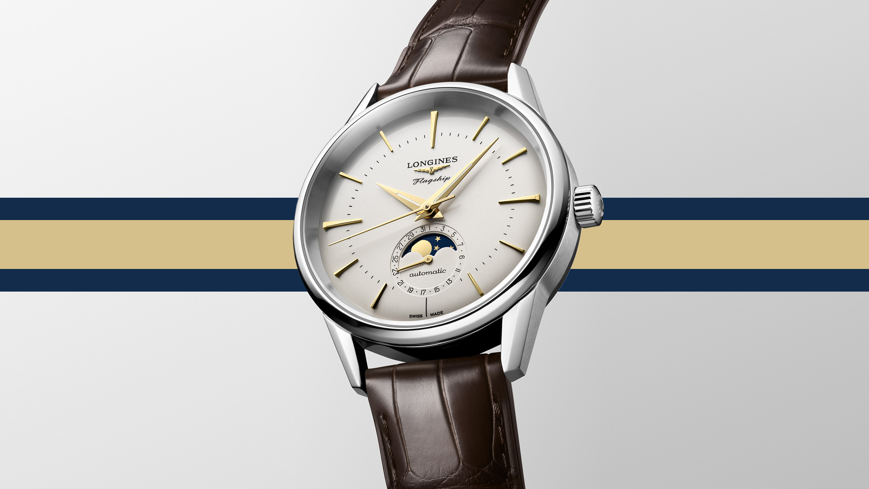 Longines flagship heritage automatic new arrivals