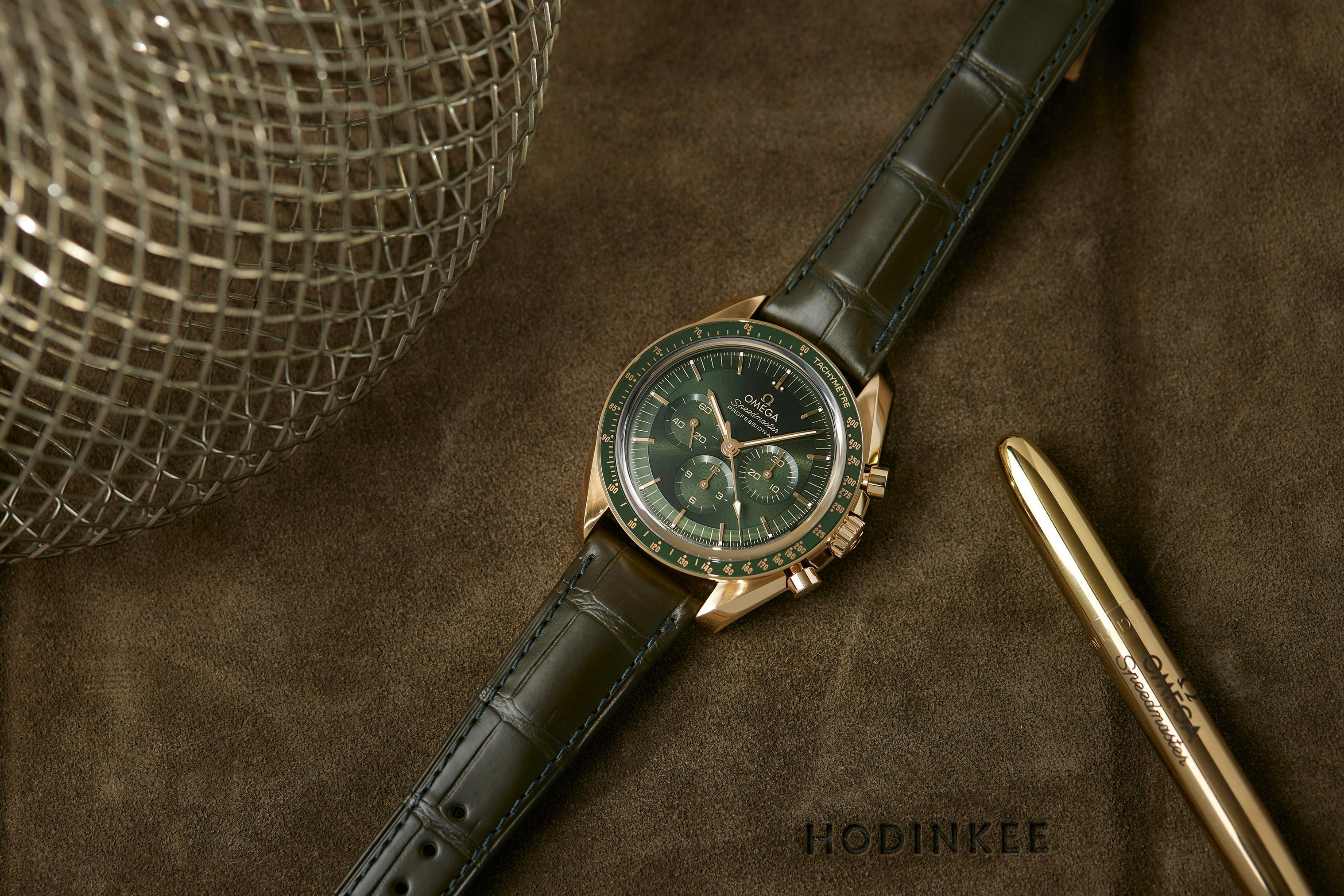Moonshine Gold Green Dial