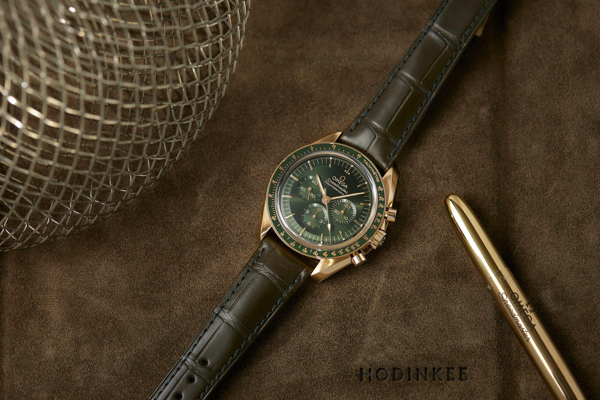 Moonshine Gold Green Dial