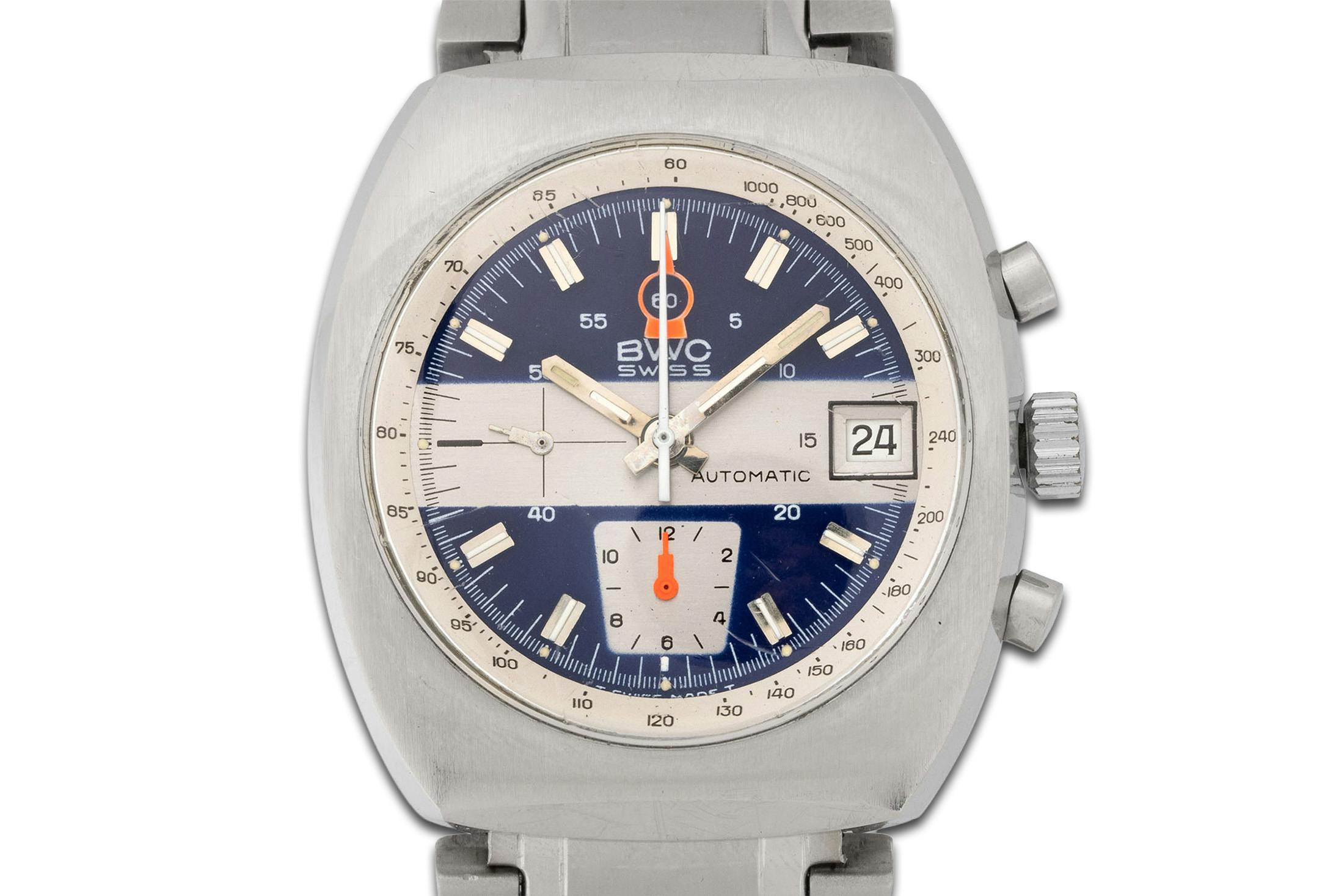 A Calabrese Baladin, A Royce Professional Marine, A Universal Genève  Jump Hour Regulator, And A BWC Chronograph