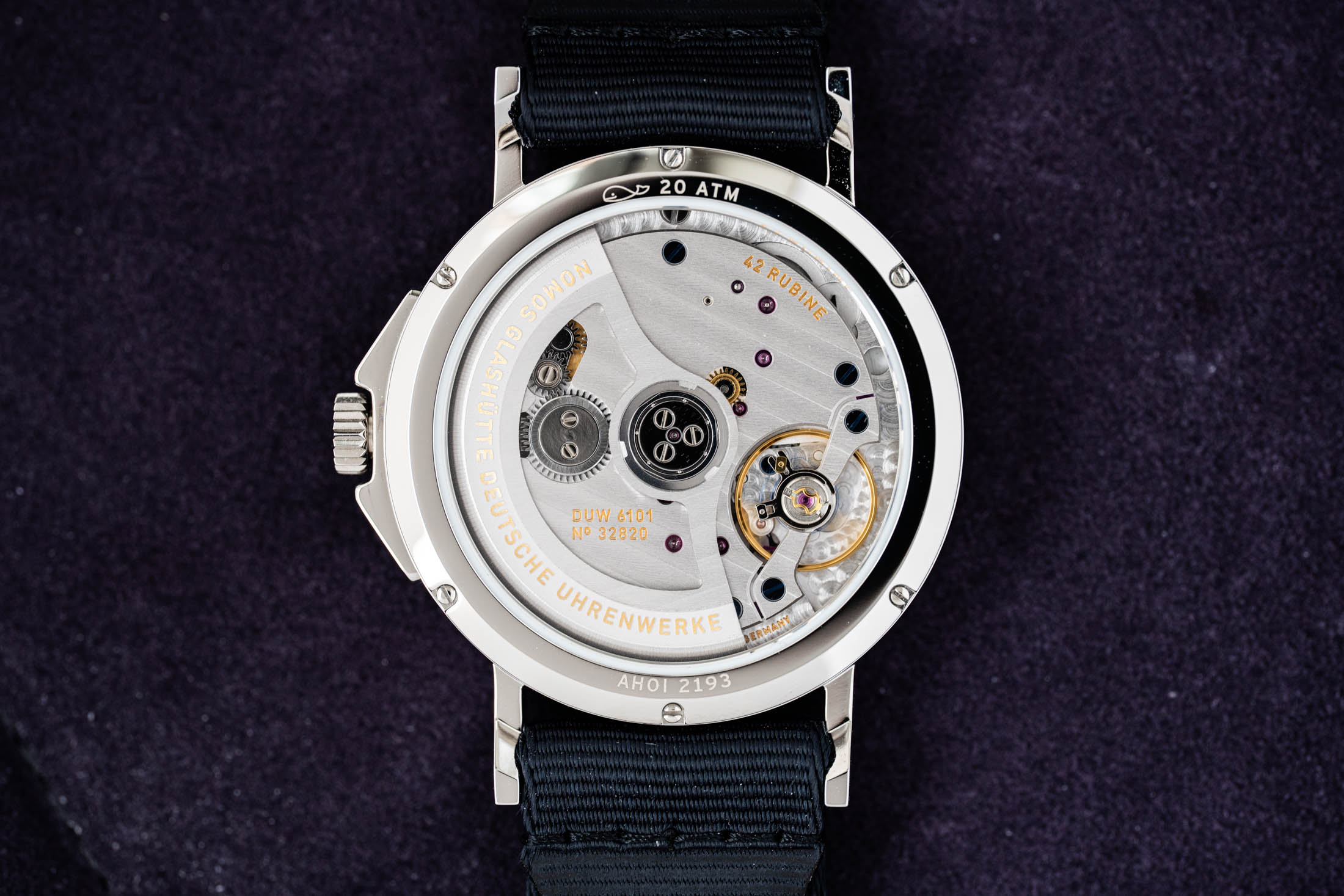 Nomos Ahoi DUW 6101 Shot