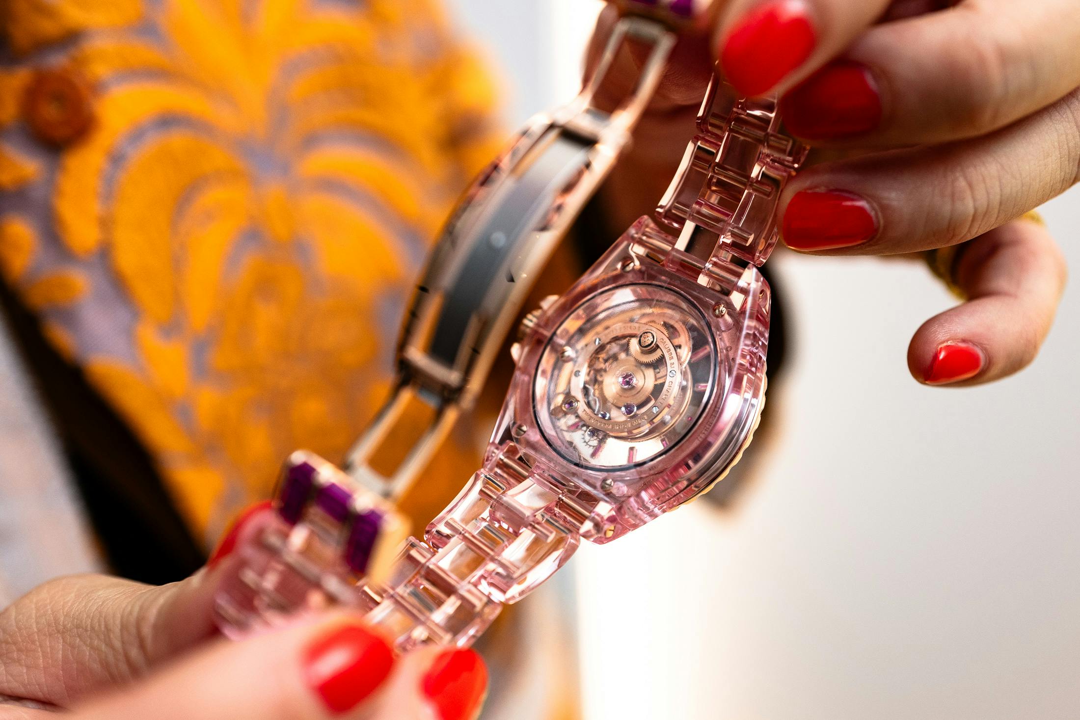 Chanel J12 pink 