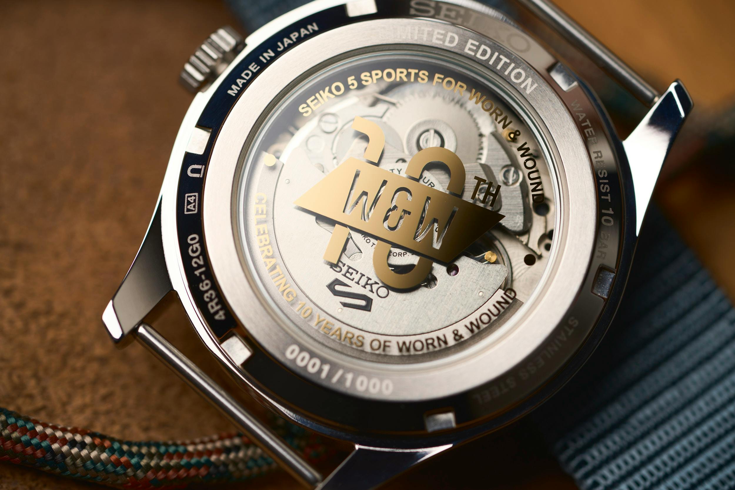 Worn \u0026 Wound Celebrates 10 Years With A Limited Edition Seiko 5