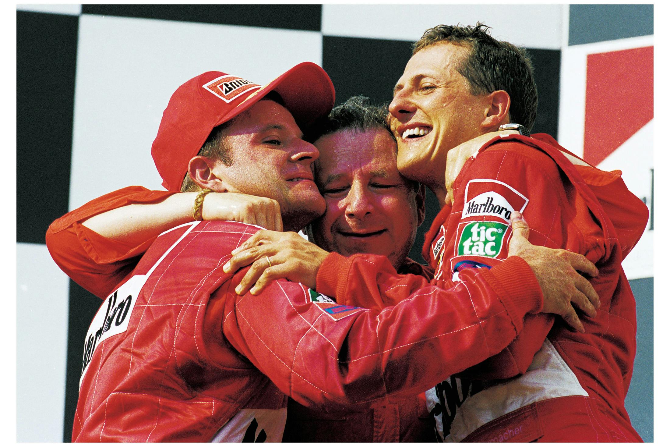 jean todt and ferrari drivers