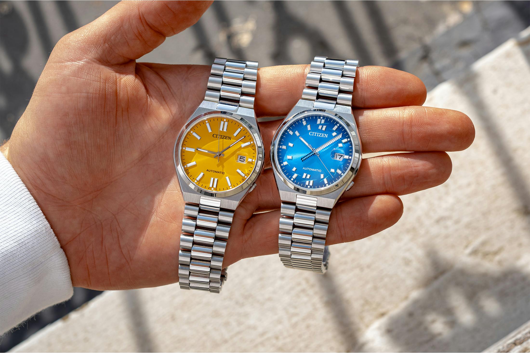 The Citizen Tsuyosa seconde/seconde/