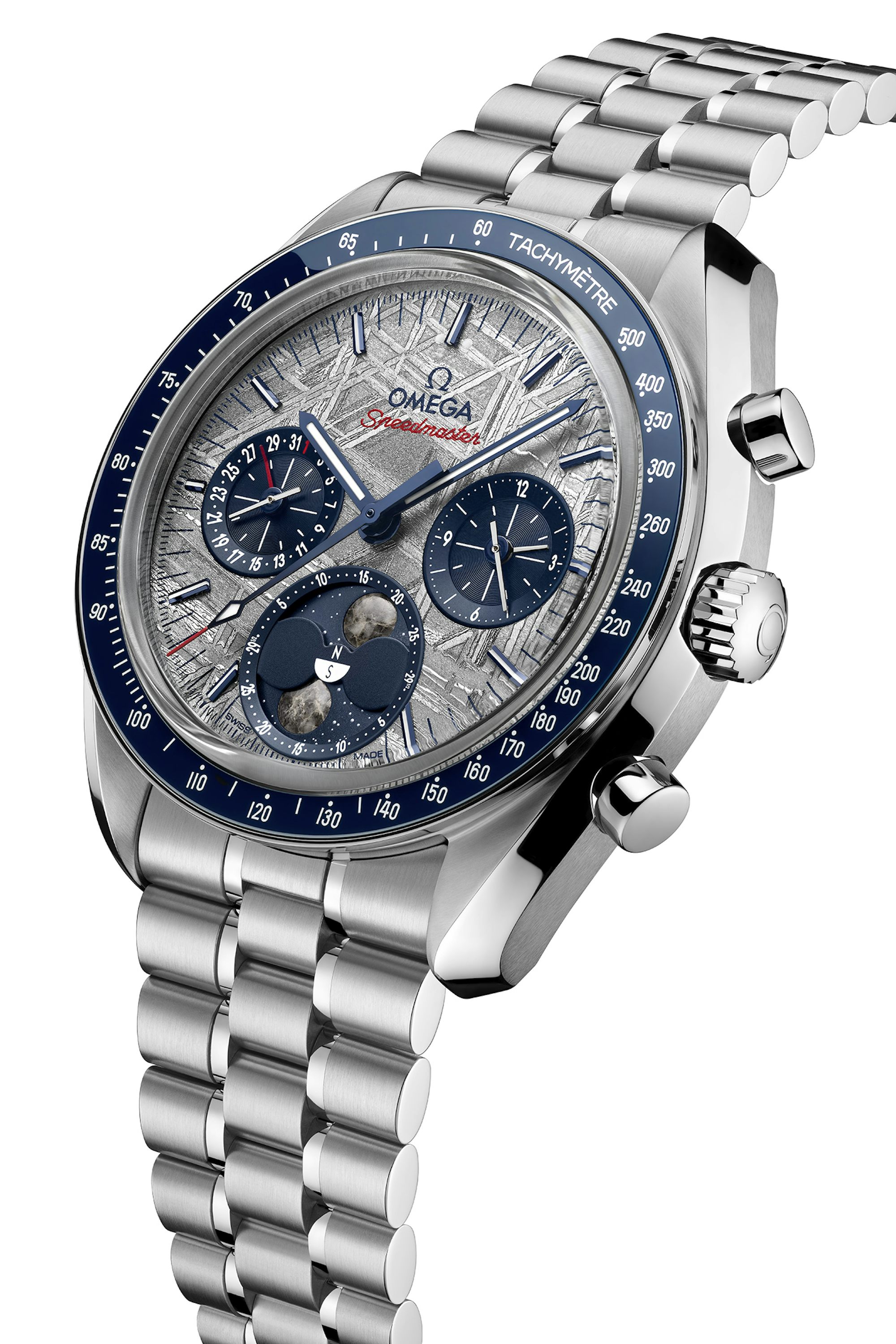 Omega Speedmaster Moonphase Meteorite