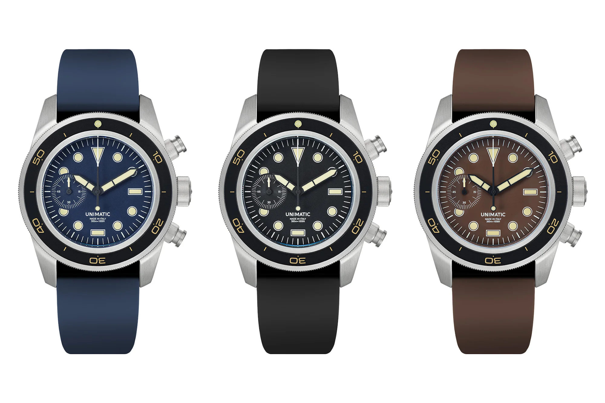 Trio of Heritage Diving Modello Tre