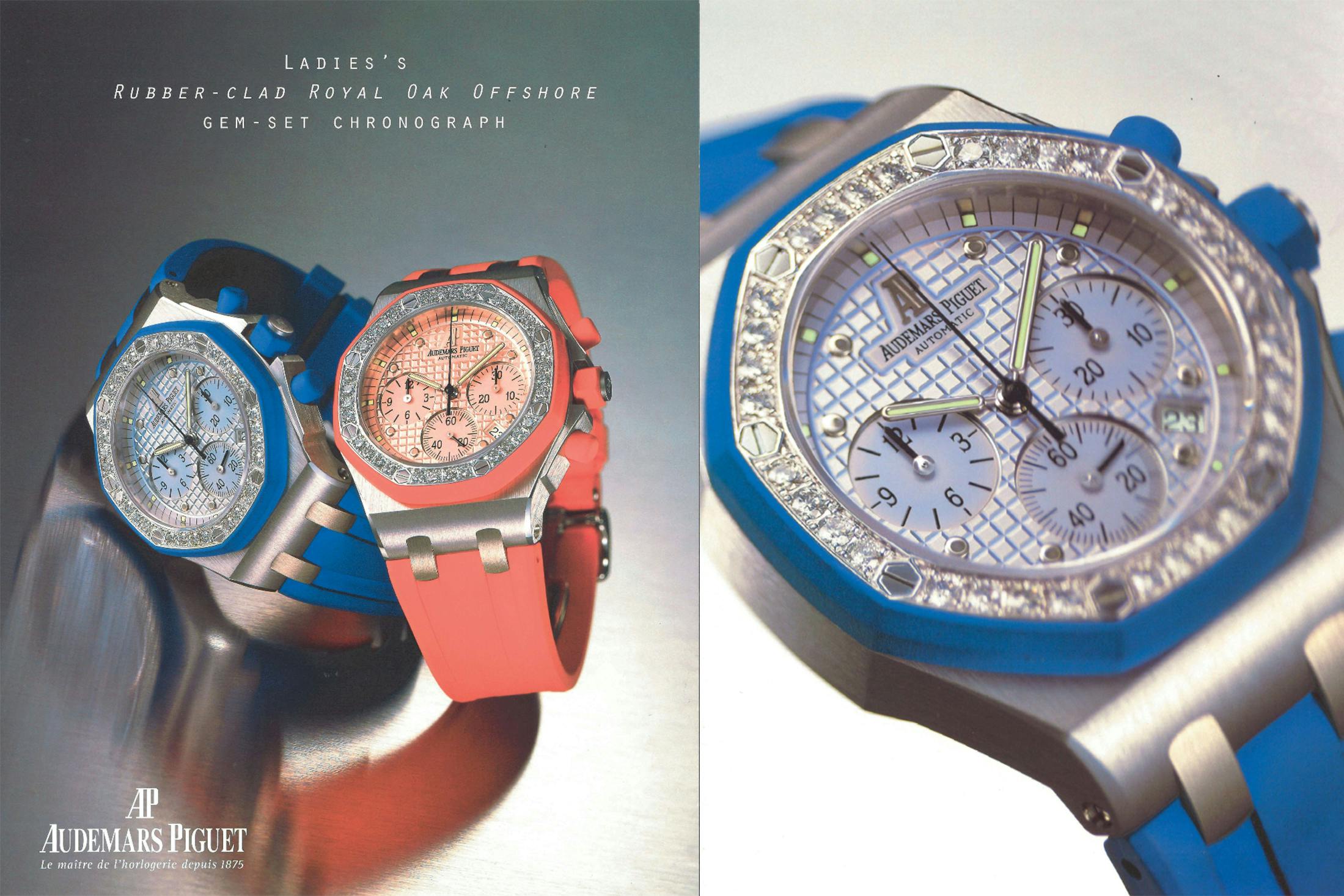 Ladies' "rubber clad" Royal Oak Offshore 