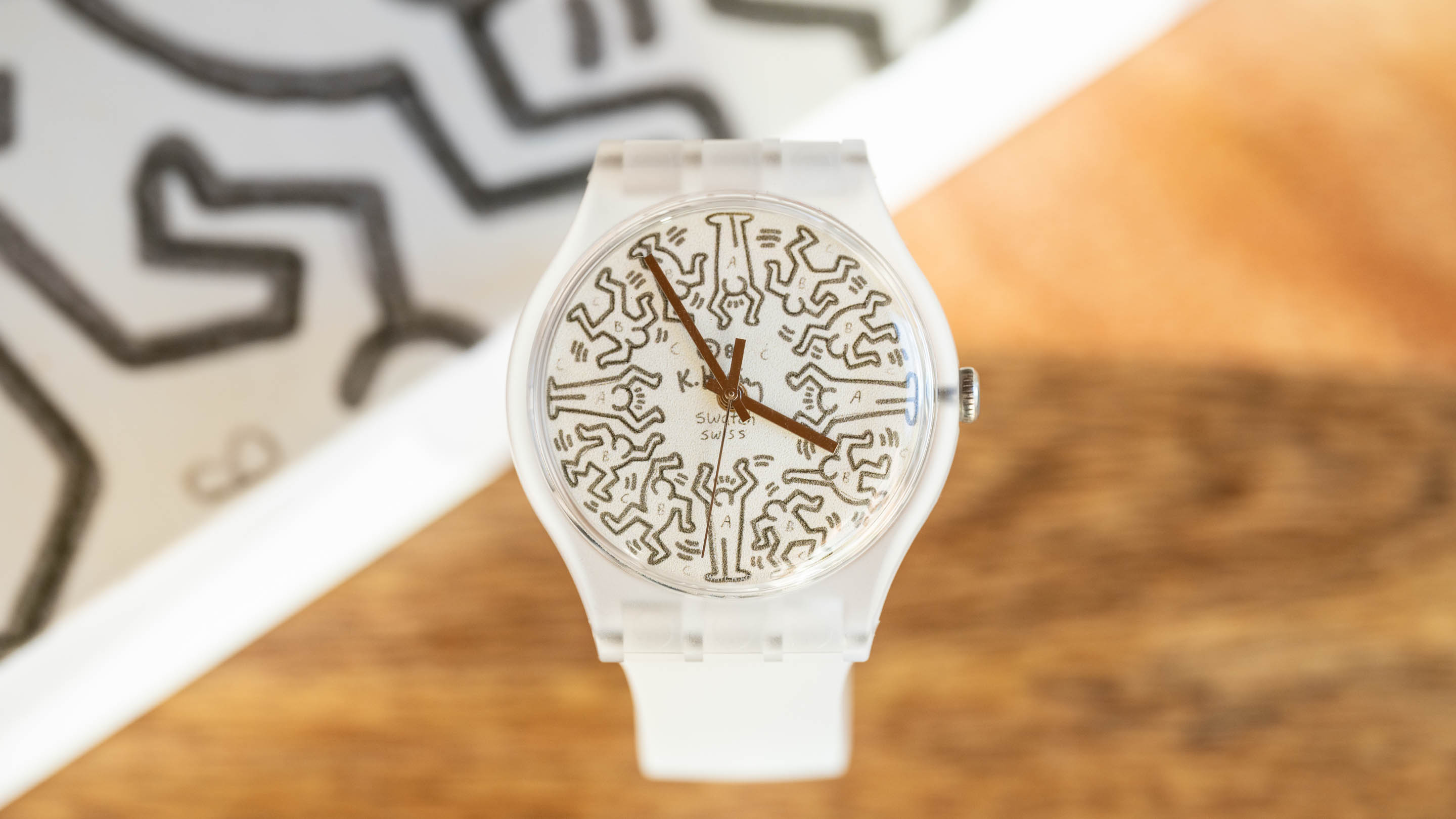 Hands On The Swatch Keith Haring From The Archive Hodinkee