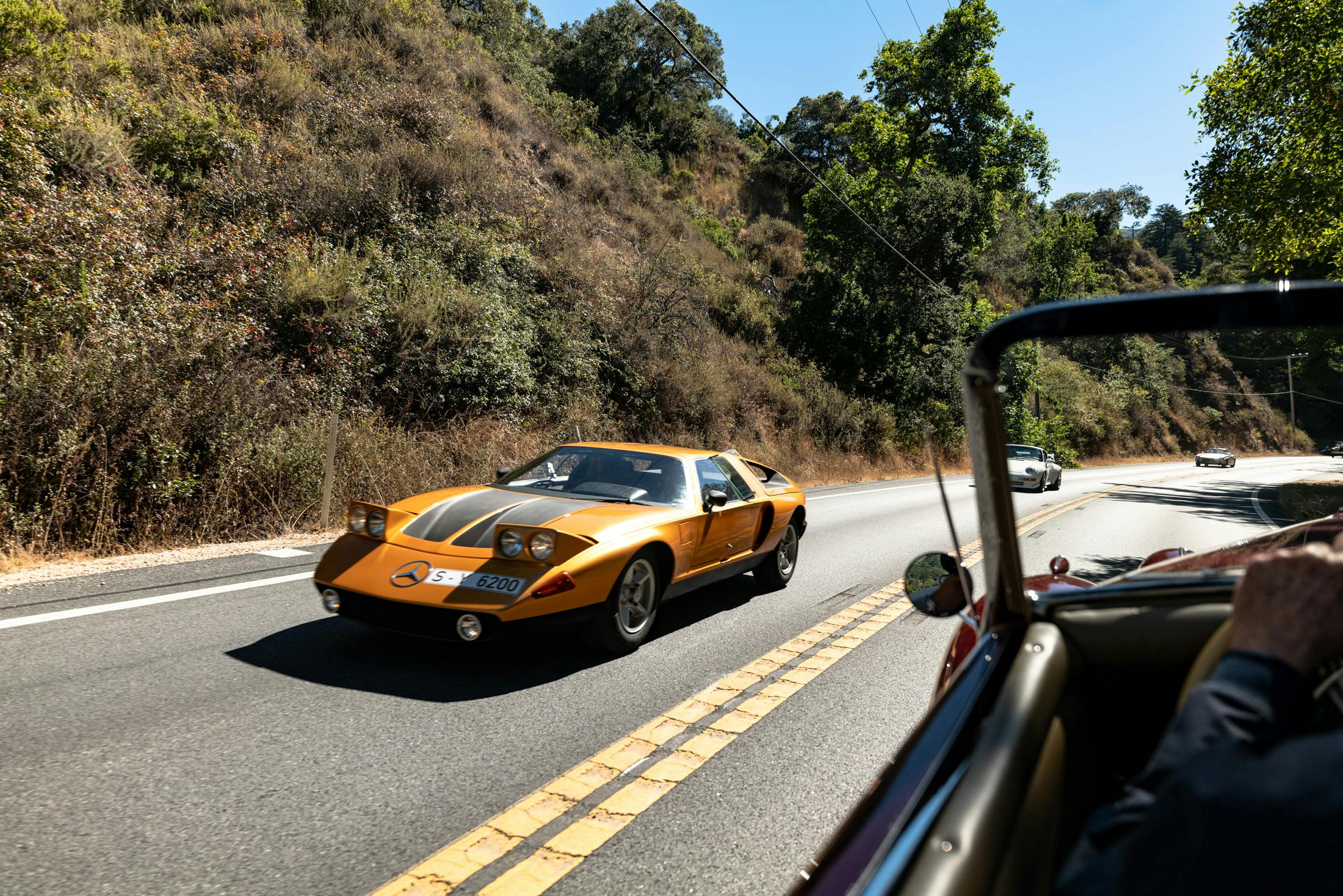 a car passing by