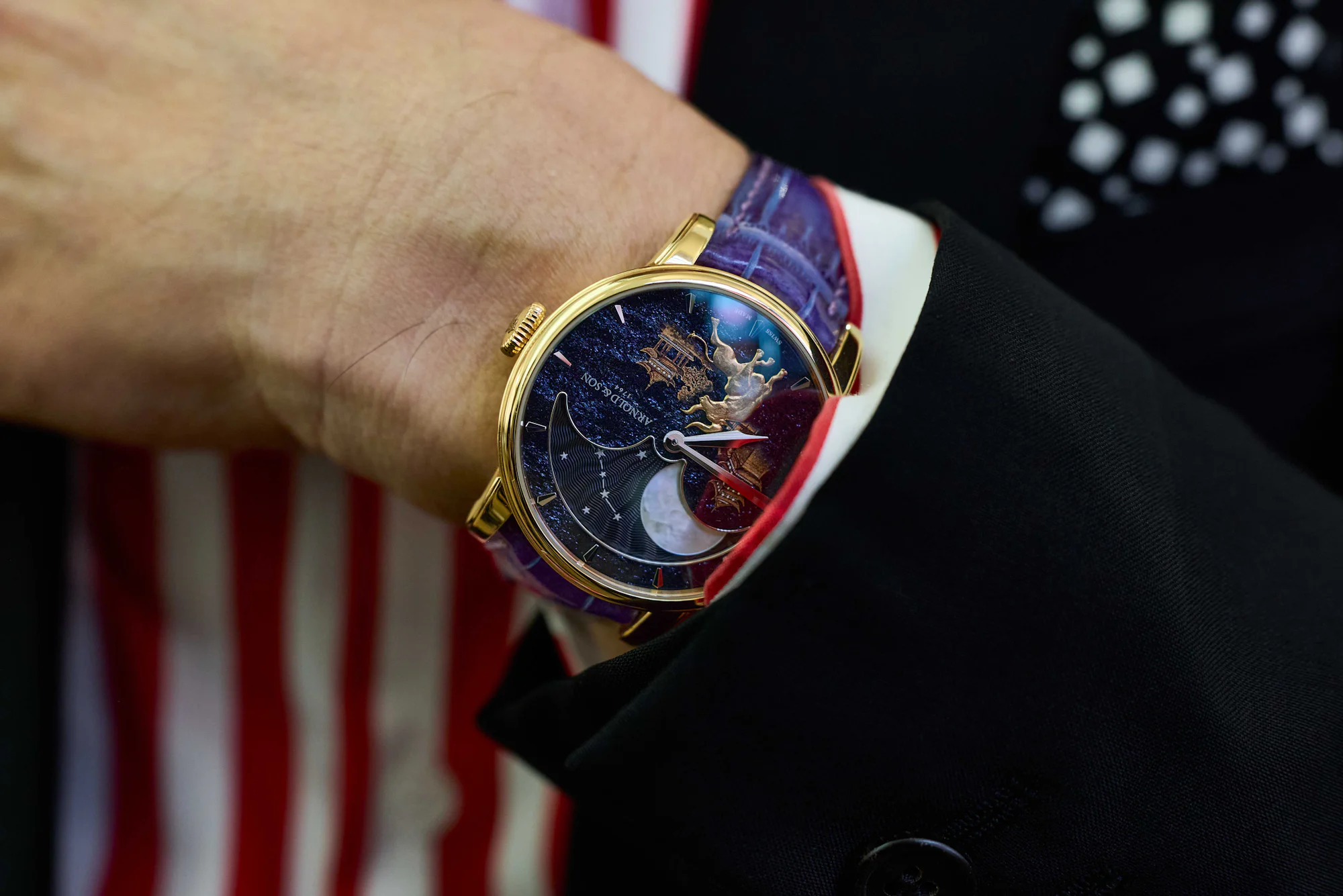 ...and an Arnold & Son Perpetual Moon Year of the Ox.