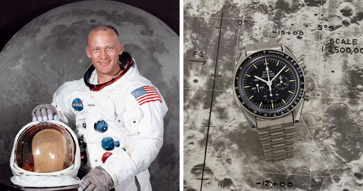 Full Point Pattern Lock Auctions: Buzz Aldrin's Watches Are Coming To Auction - Hodinkee