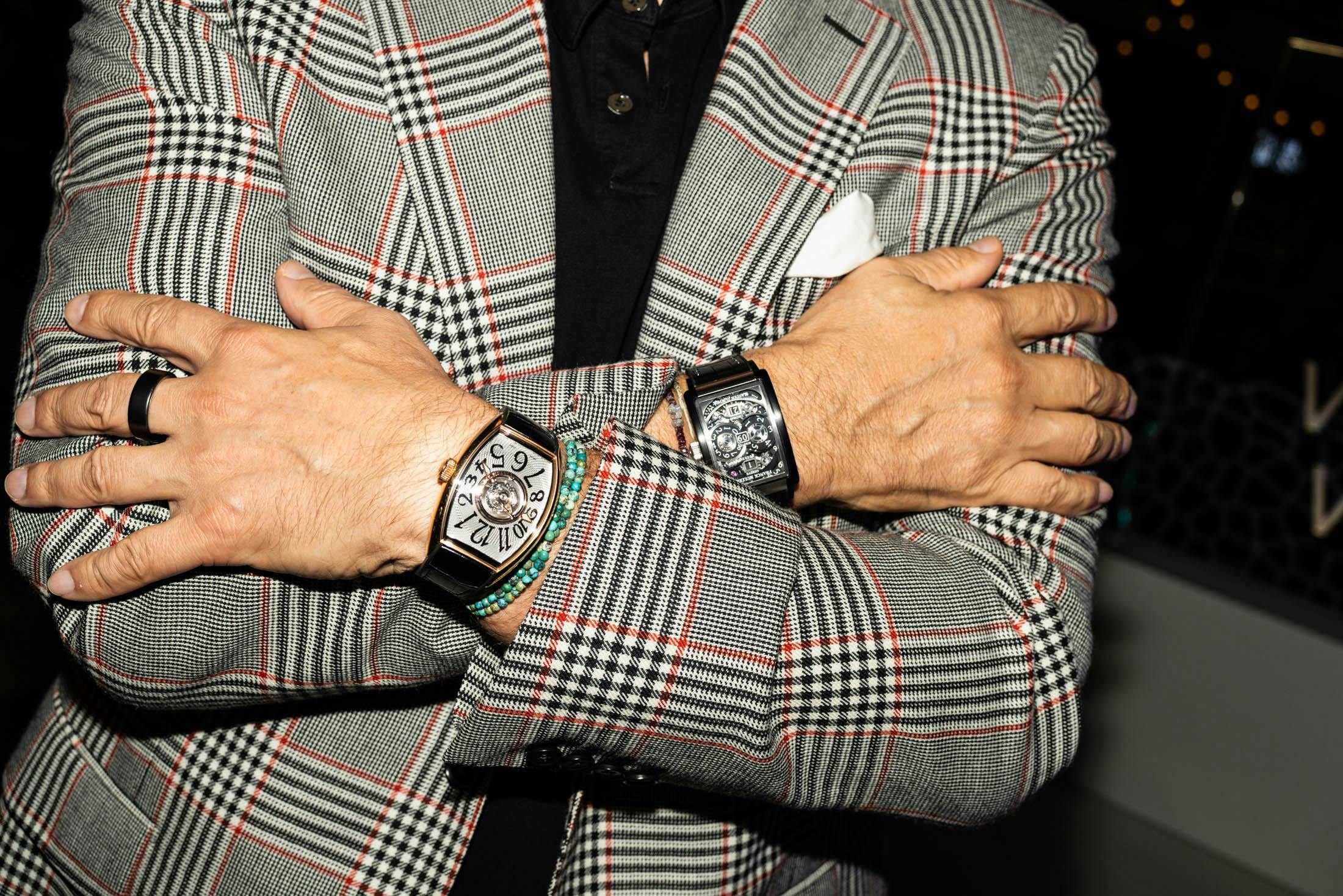 Franck Muller CEO Double Wrist