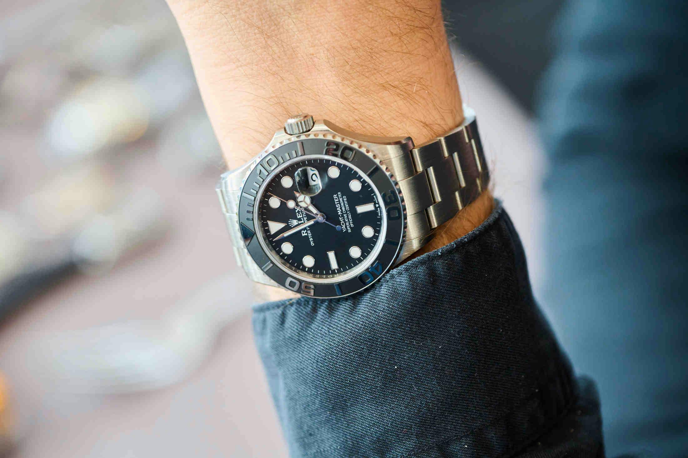 The new Titanium Rolex Yachtmaster