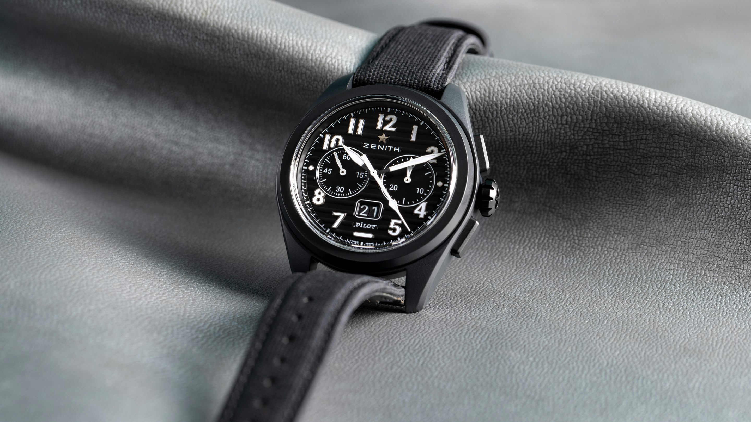 Introducing The New Zenith Pilot Automatic And Pilot Big Date Flyback
