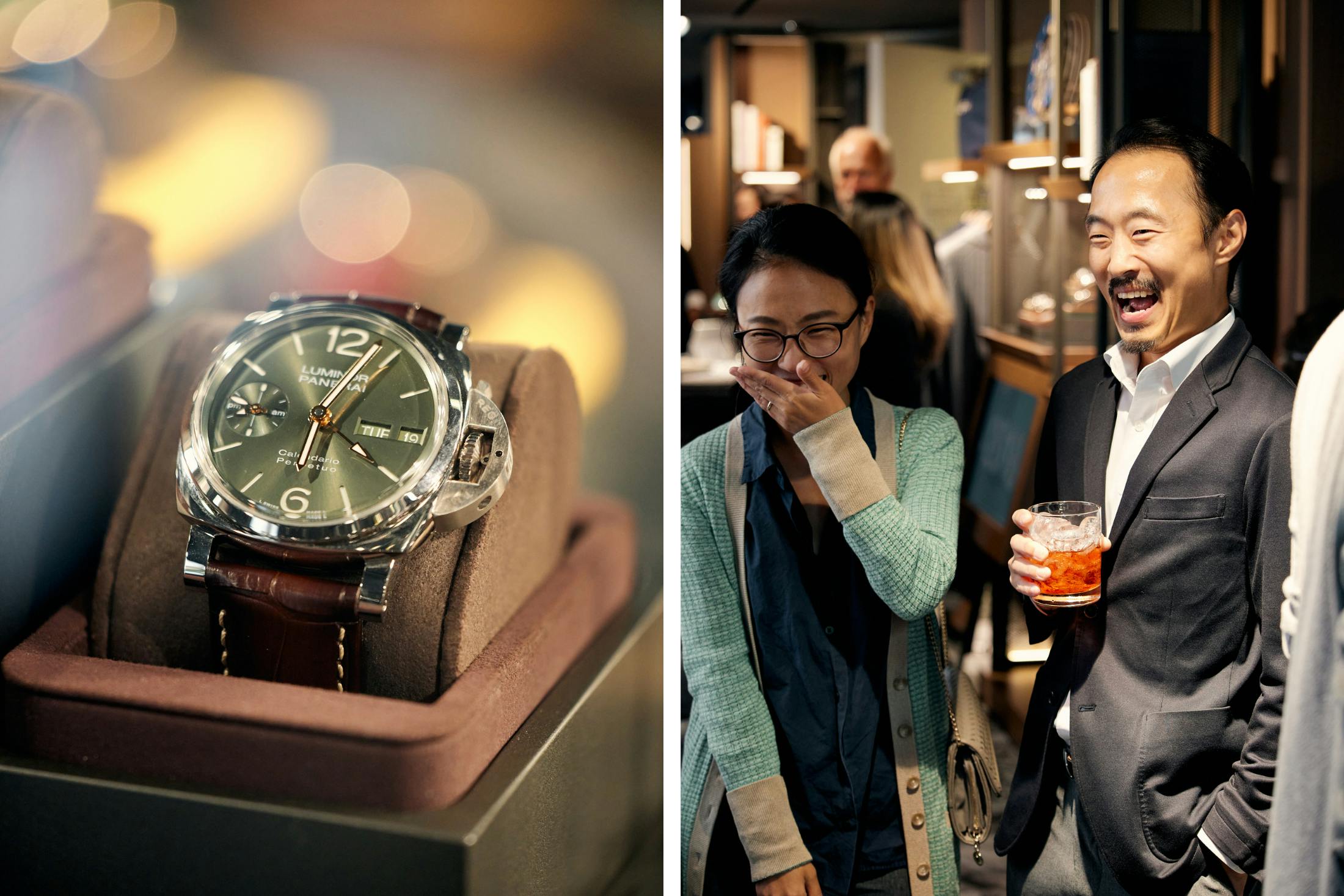 Panerai Watch, Group of 2 Laughing 
