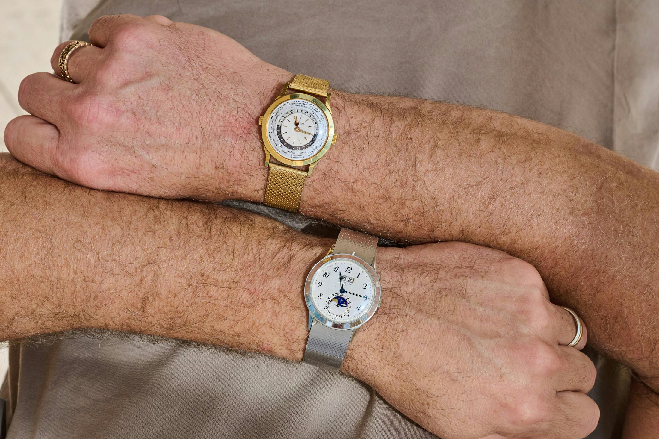 Patek Ref. 2523/1 and ref. 3448