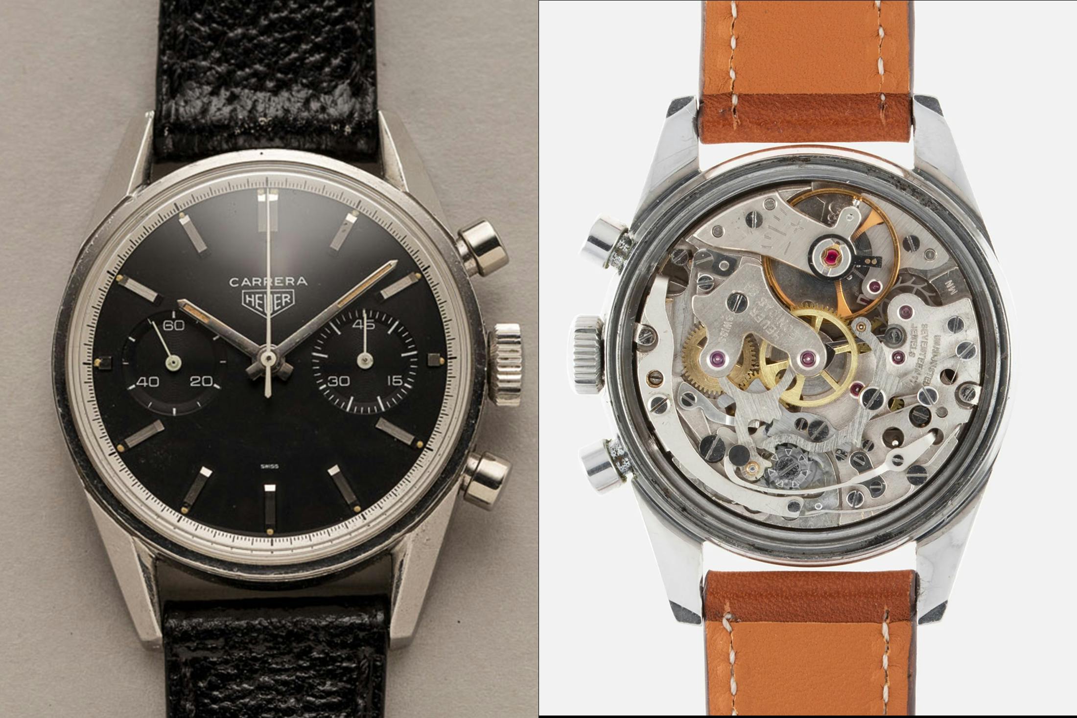 A 1960s Heuer Carrera ref. 3647N