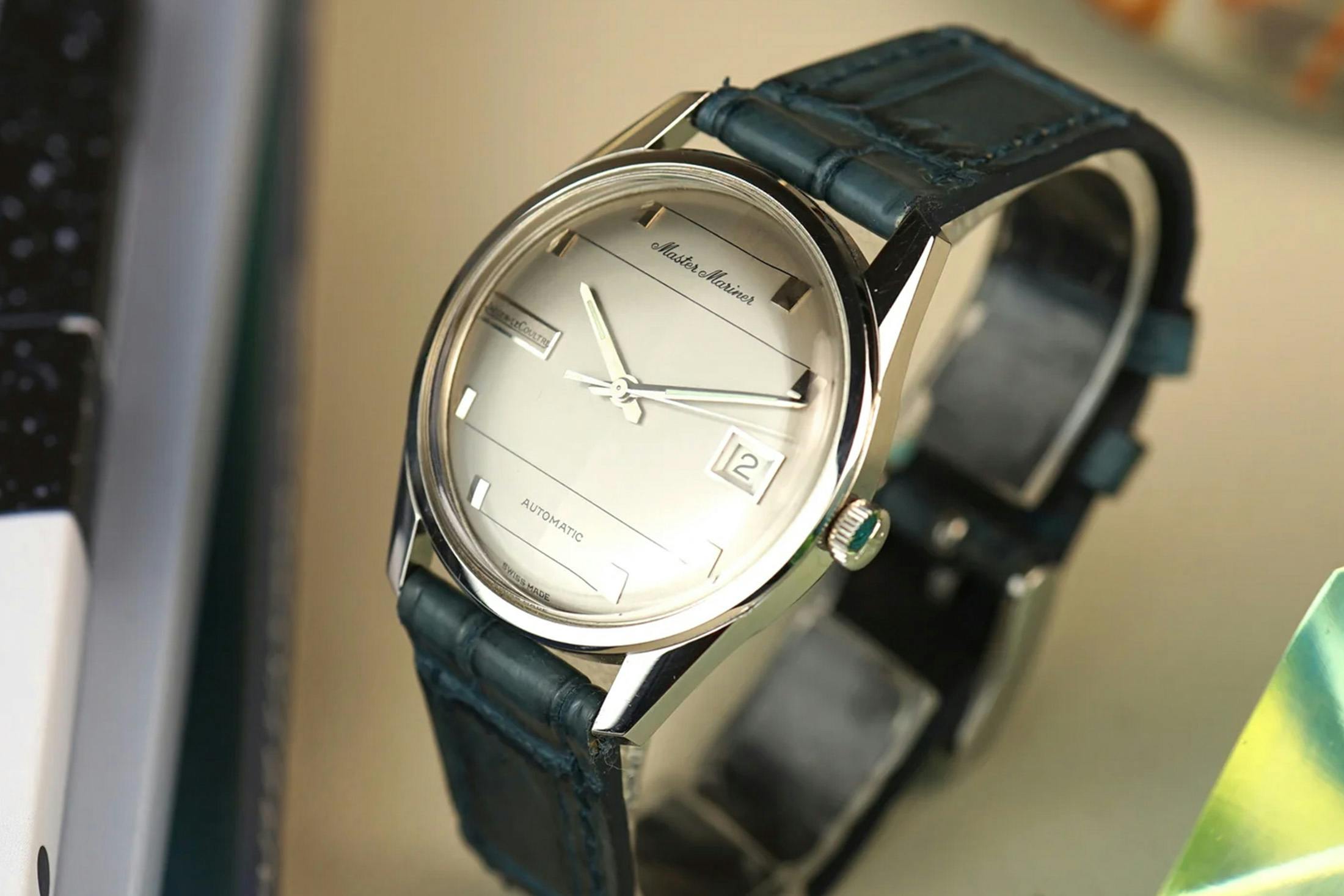 A Lucien Piccard Telephone, A Mappin and Webb Dress Watch, An Omega Admiralty, And A Jaeger LeCoultre Master Mariner