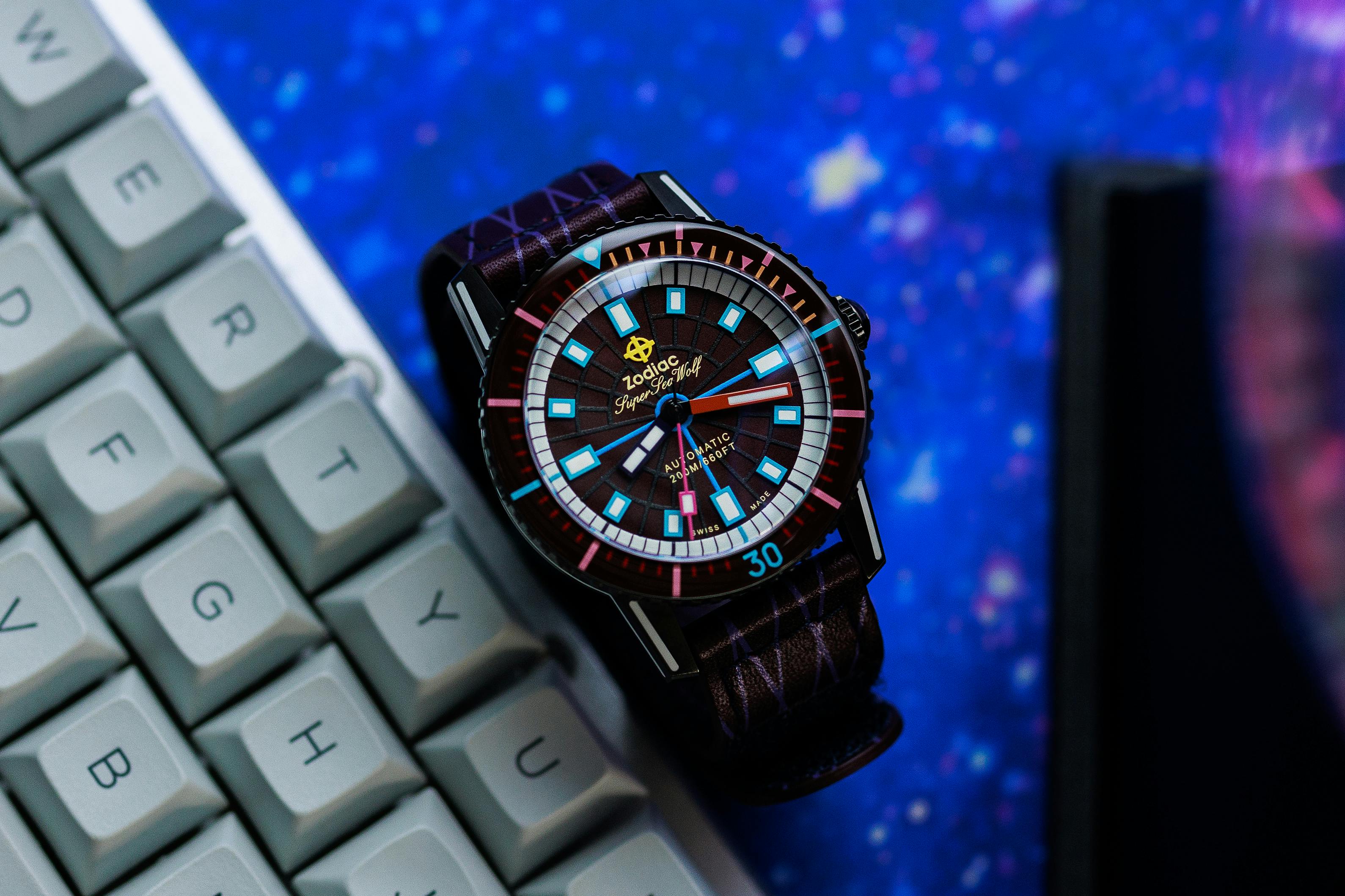 zodiac worn and wound limited edition 
